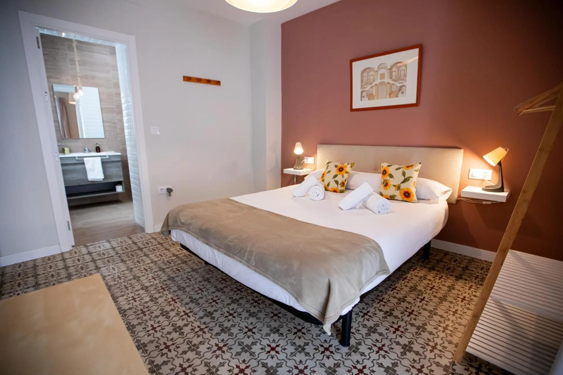 Bed in Apartamentos Doña Concha