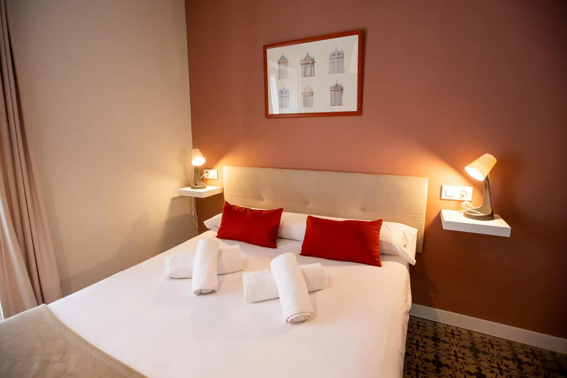 Bed in Apartamentos Doña Concha
