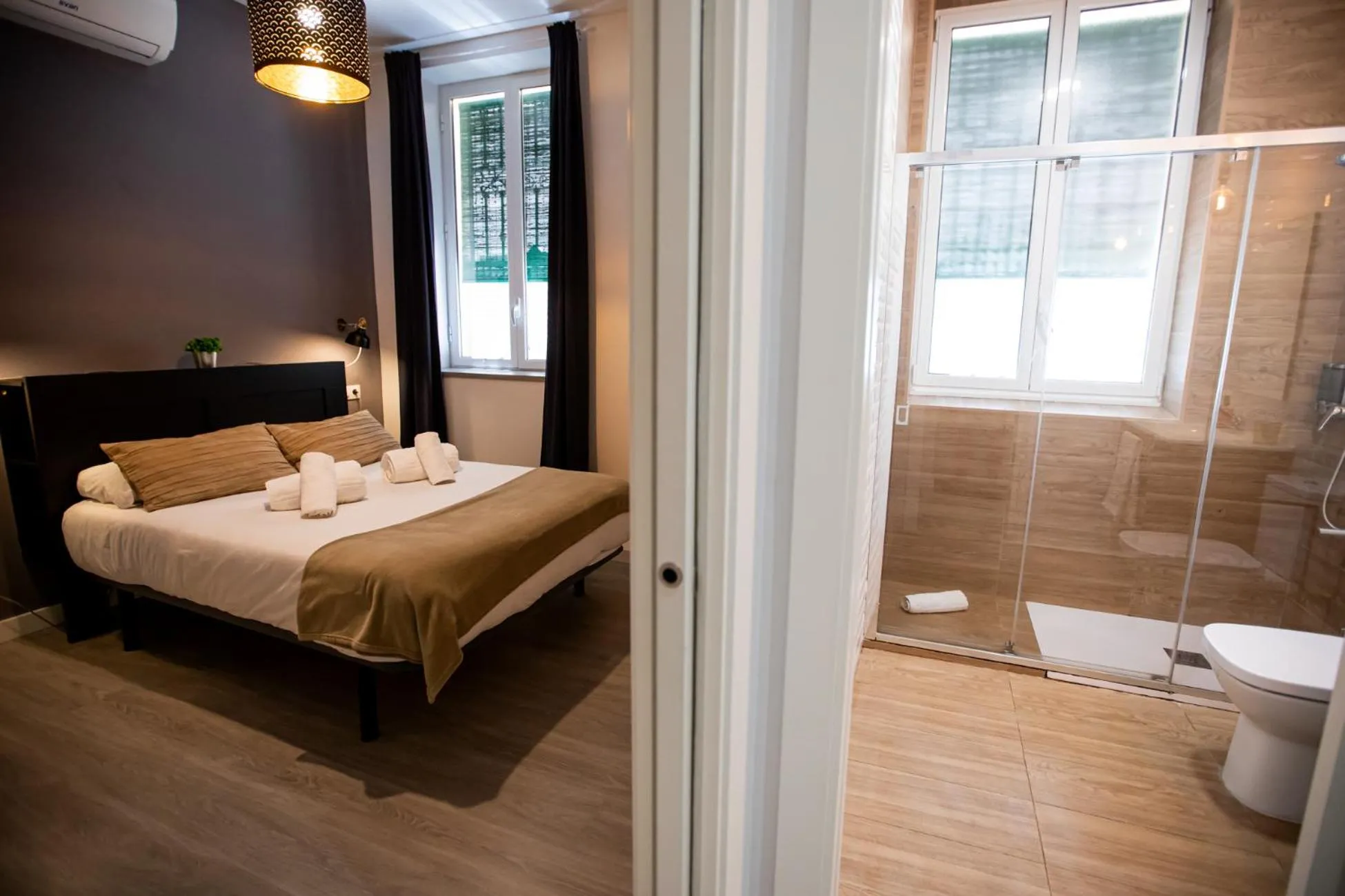 Bed in Apartamentos Doña Concha