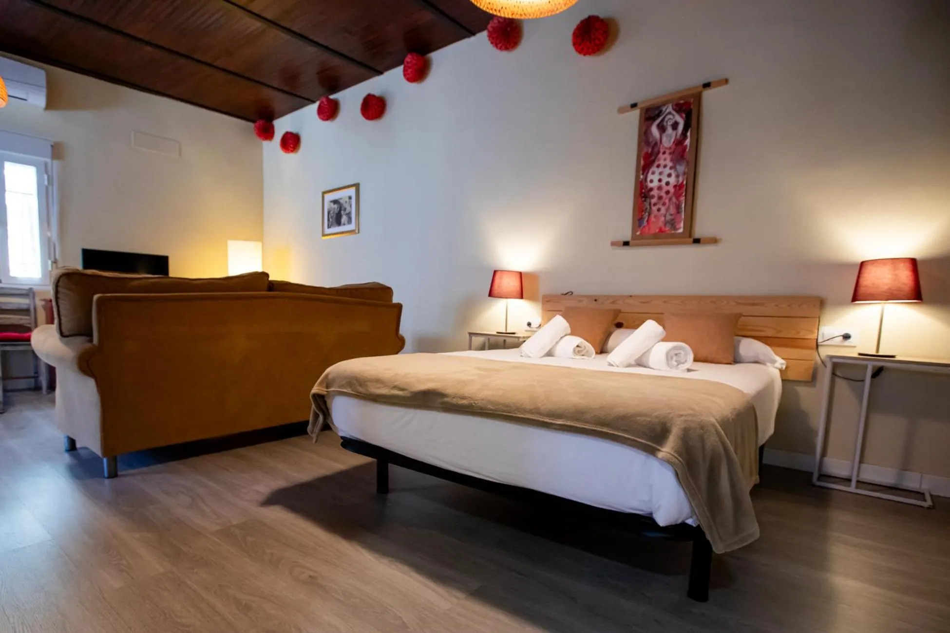 Bed in Apartamentos Doña Concha