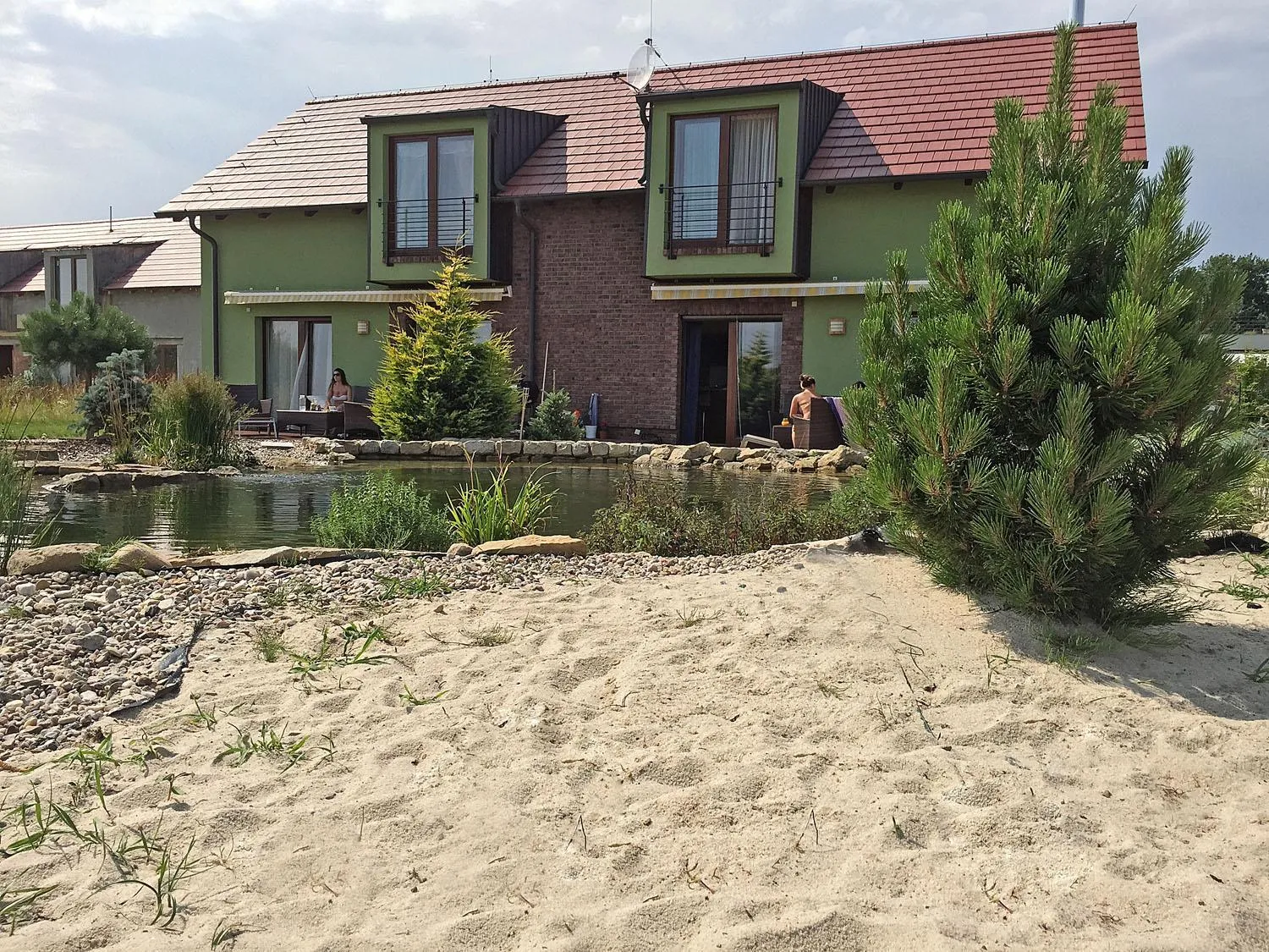 Property building in Lake View Apartments near Golf Resort Kunětická Hora, Dříteč