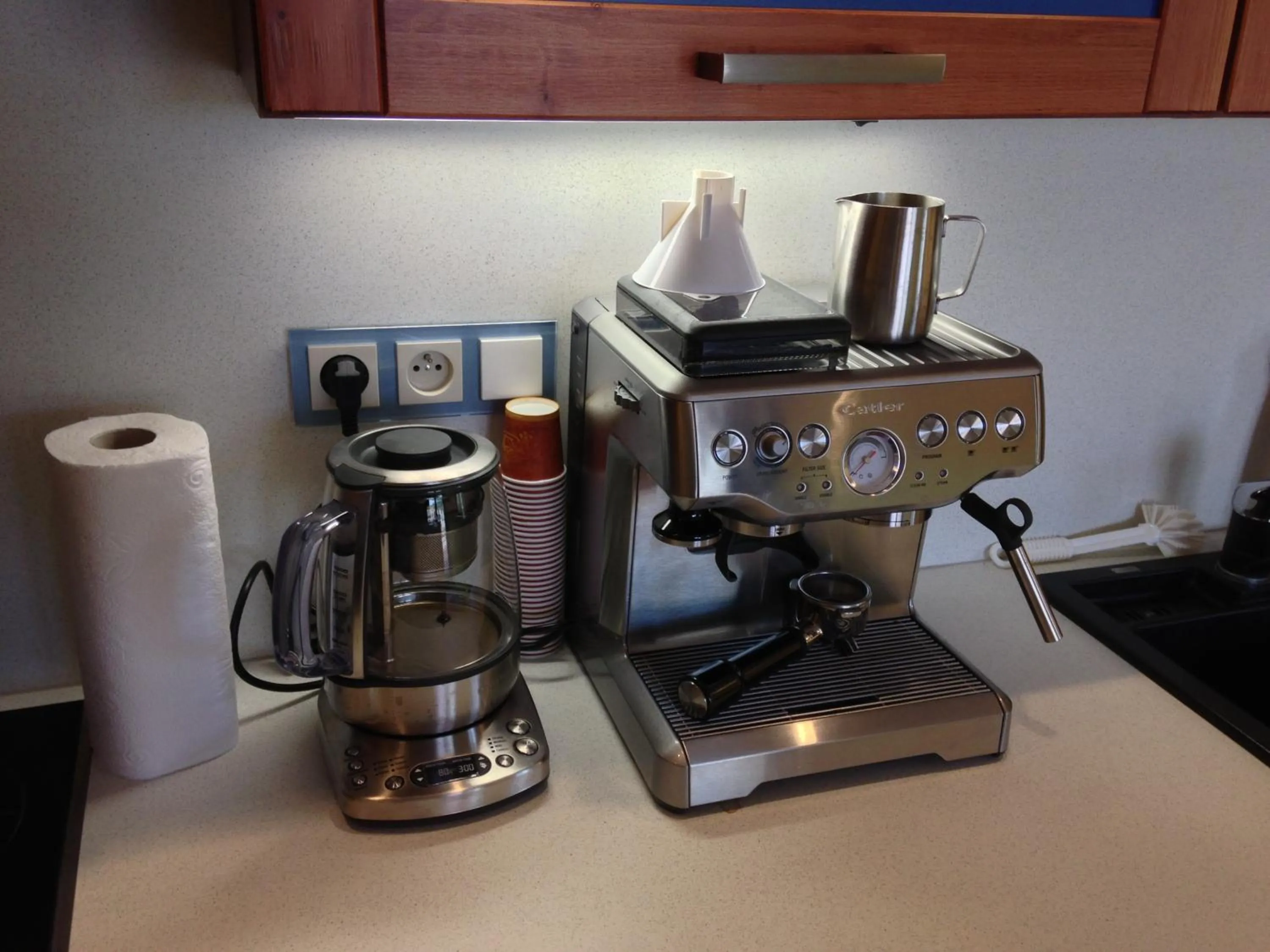 Kitchen or kitchenette in Lake View Apartments near Golf Resort Kunětická Hora, Dříteč