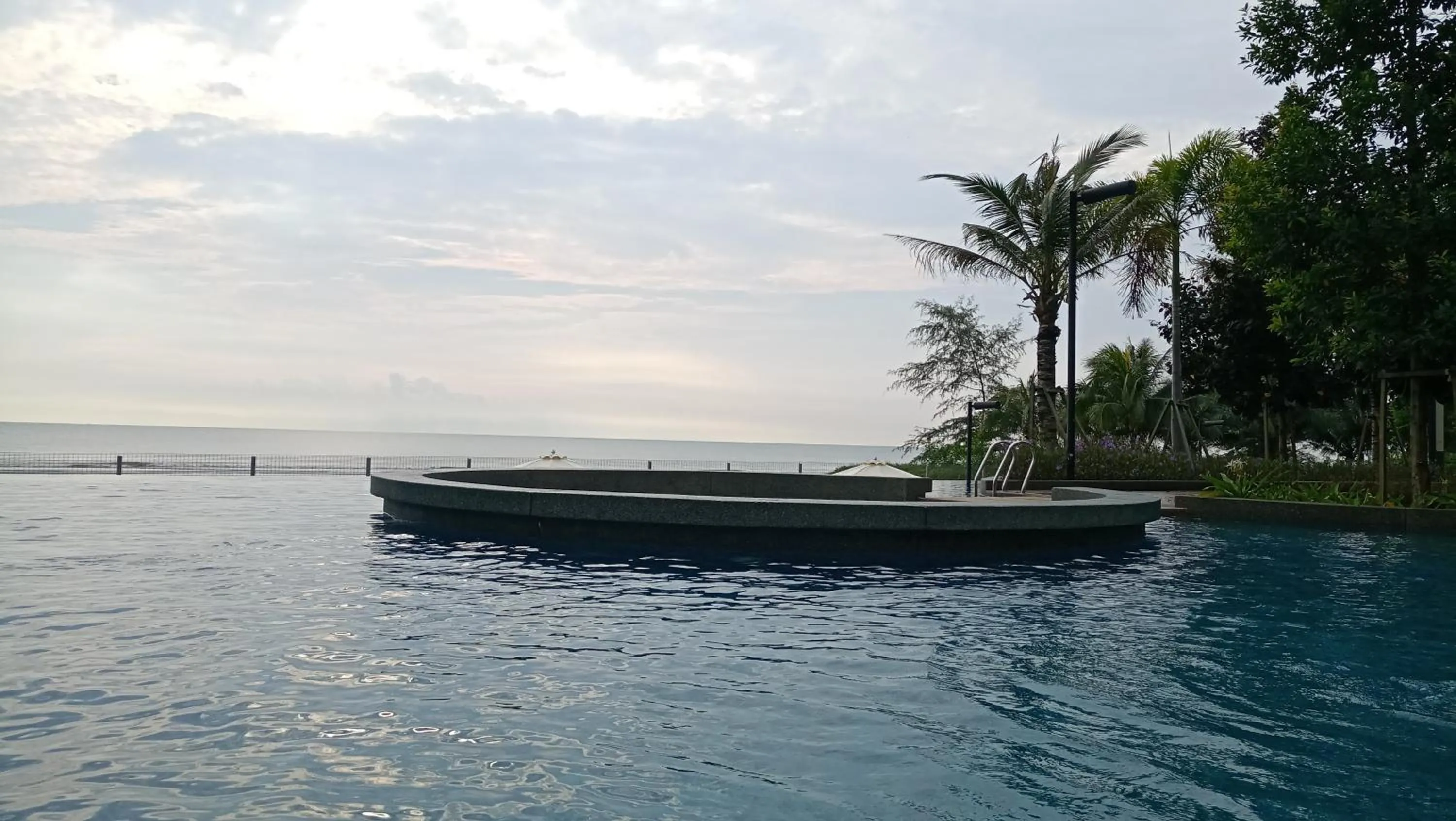 Swimming pool in Timur Bay Seafront Residence Kuantan