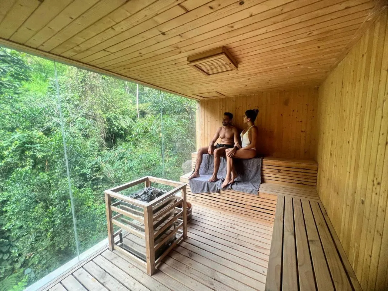 Sauna in Kenran Resort Ubud By Soscomma