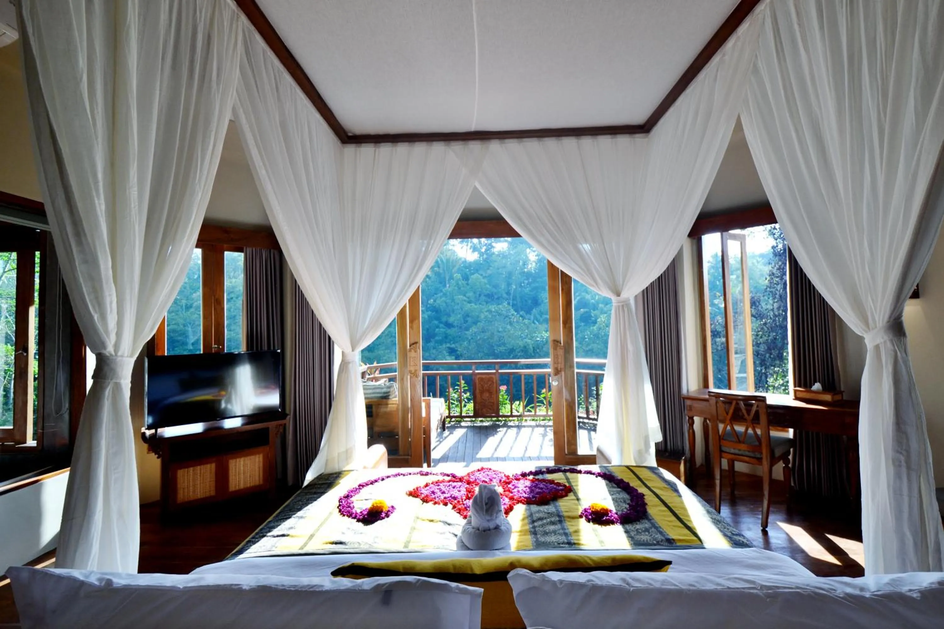 Bedroom, Bed in Kenran Resort Ubud By Soscomma