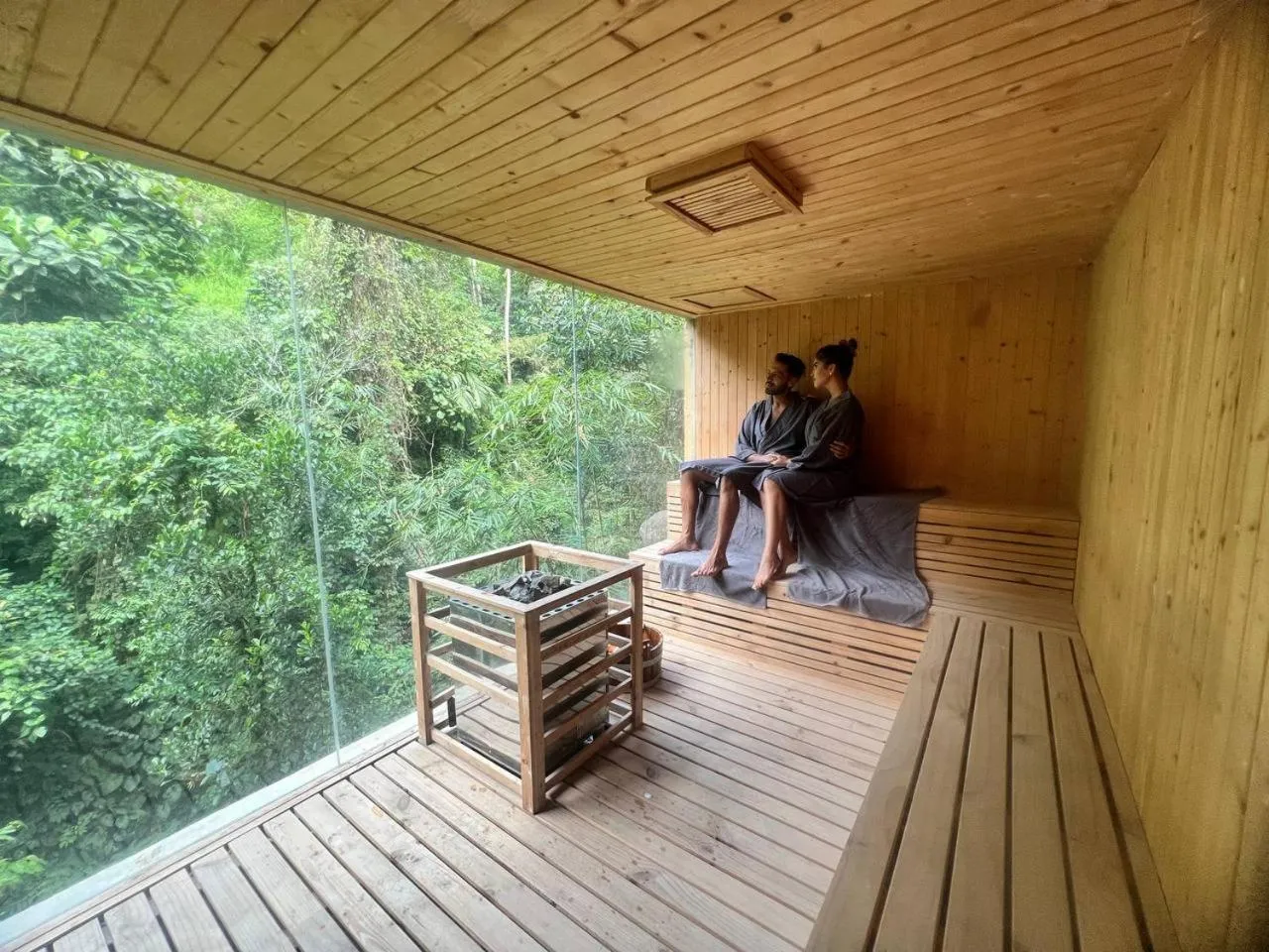 Sauna in Kenran Resort Ubud By Soscomma