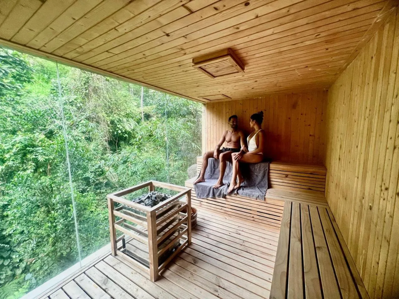 Sauna in Kenran Resort Ubud By Soscomma