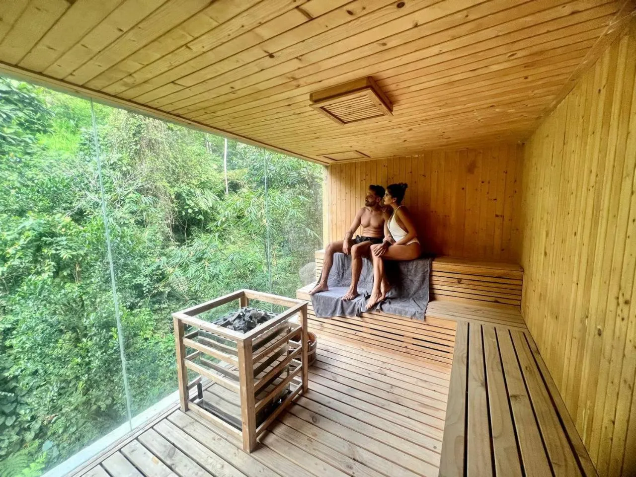 Sauna in Kenran Resort Ubud By Soscomma