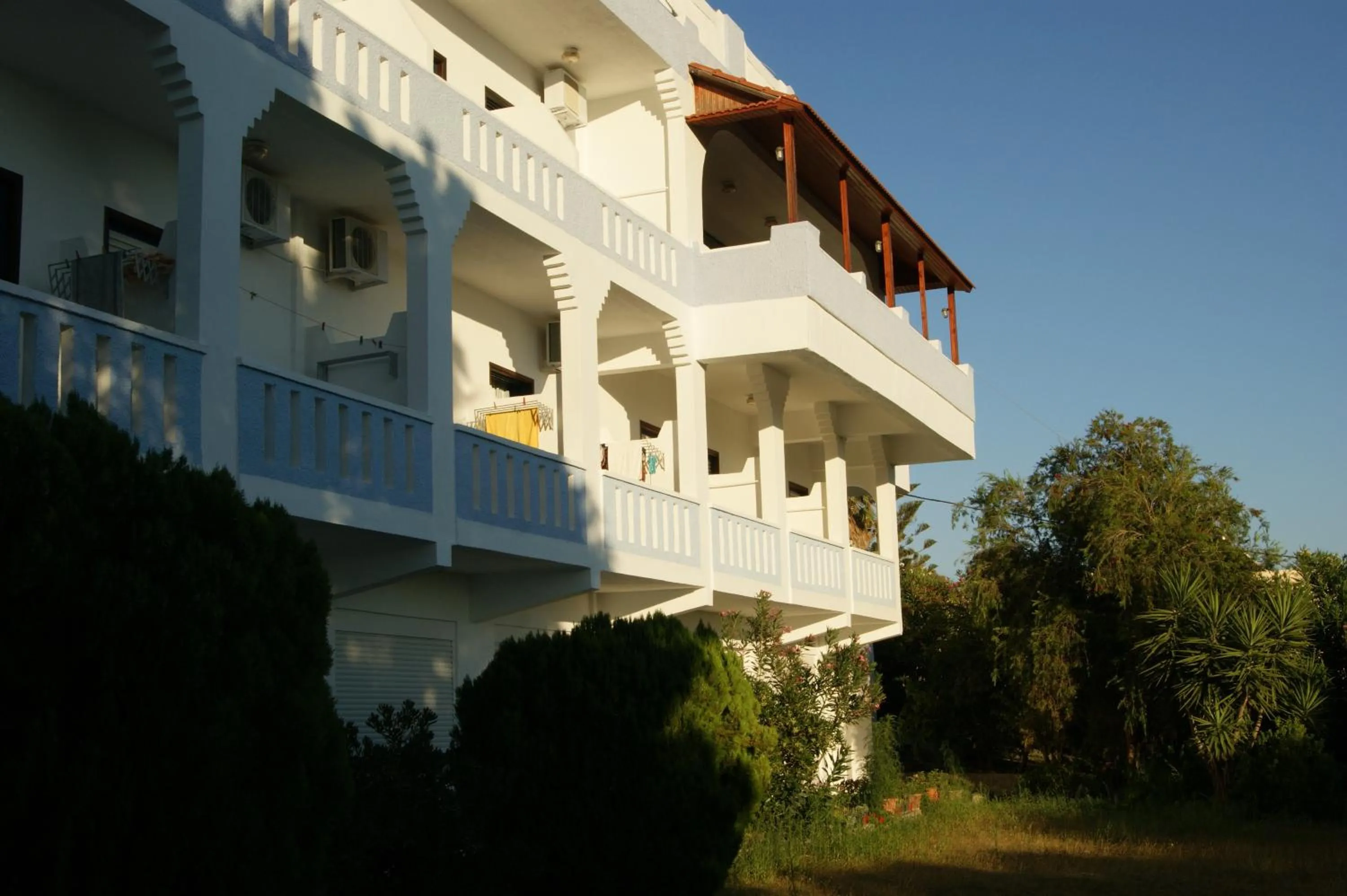 Facade/entrance in Lofos Hotel
