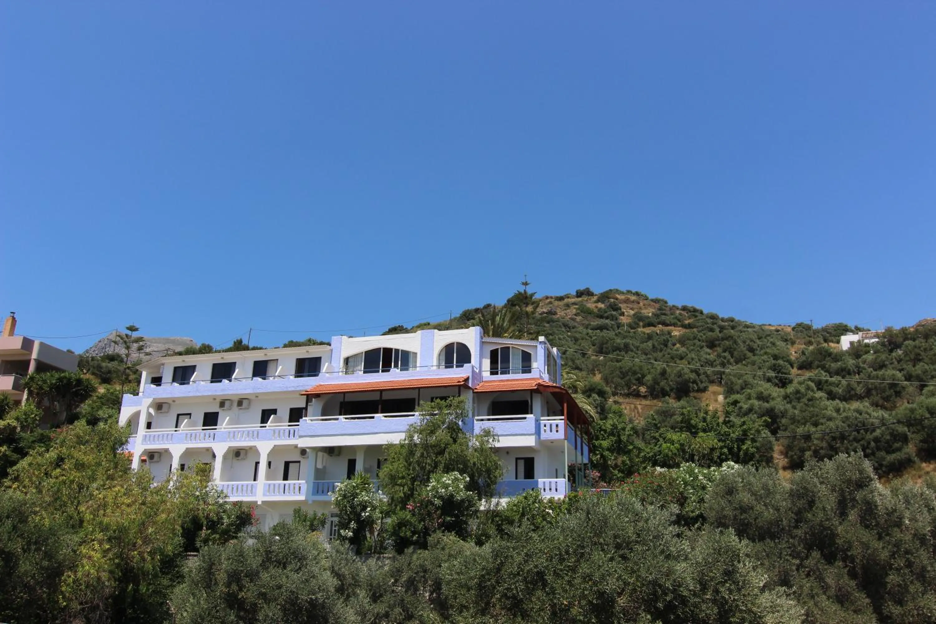 Bird's eye view in Lofos Hotel