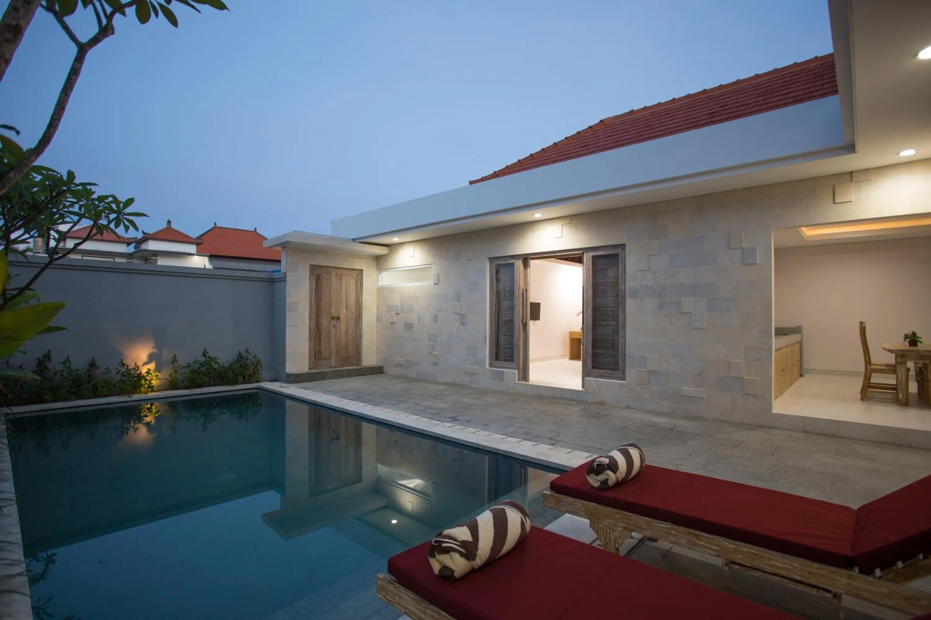 Property building in The Awandari Villas Seminyak - CHSE Certified
