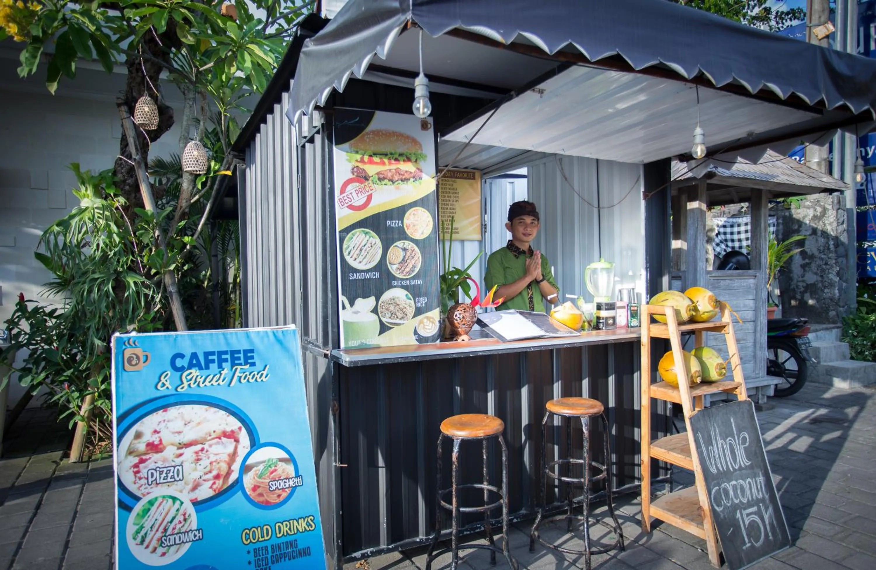 Food and drinks in The Awandari Villas Seminyak - CHSE Certified