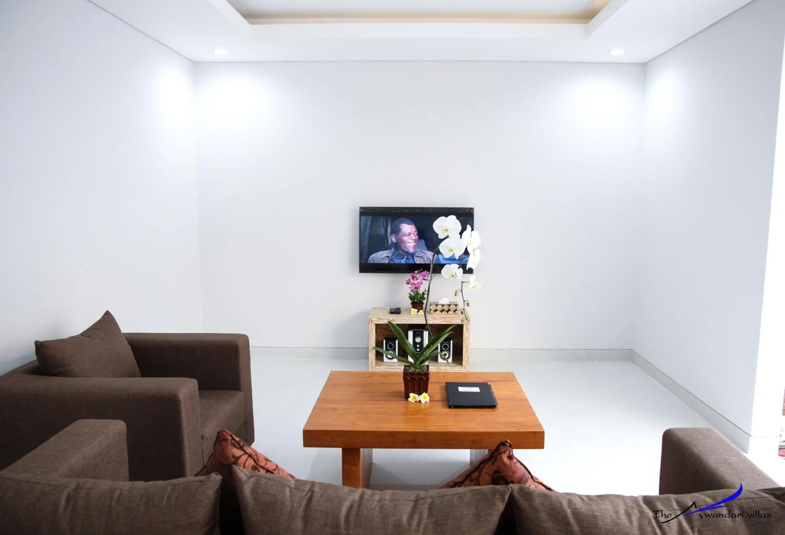 Living room in The Awandari Villas Seminyak - CHSE Certified