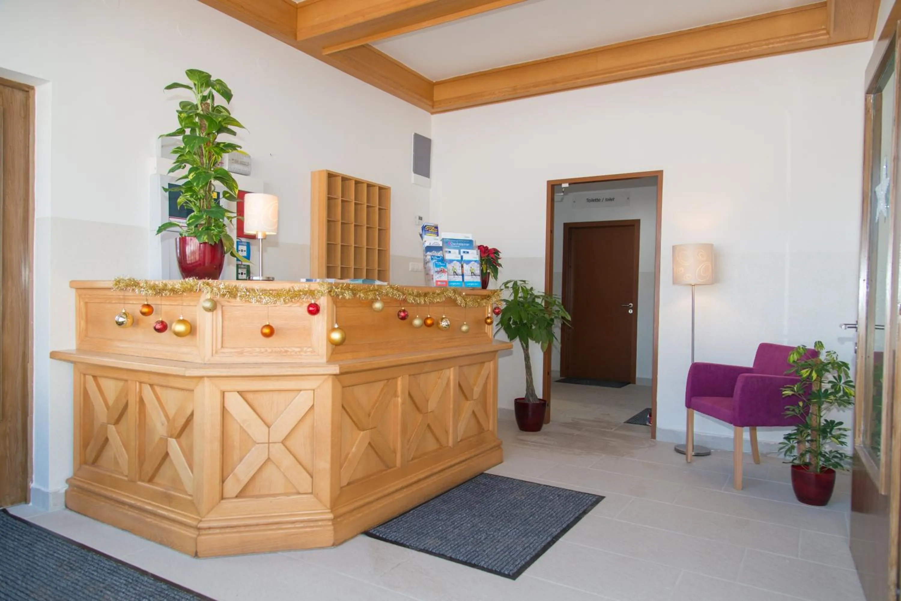 Lobby or reception in Hotel Stierer