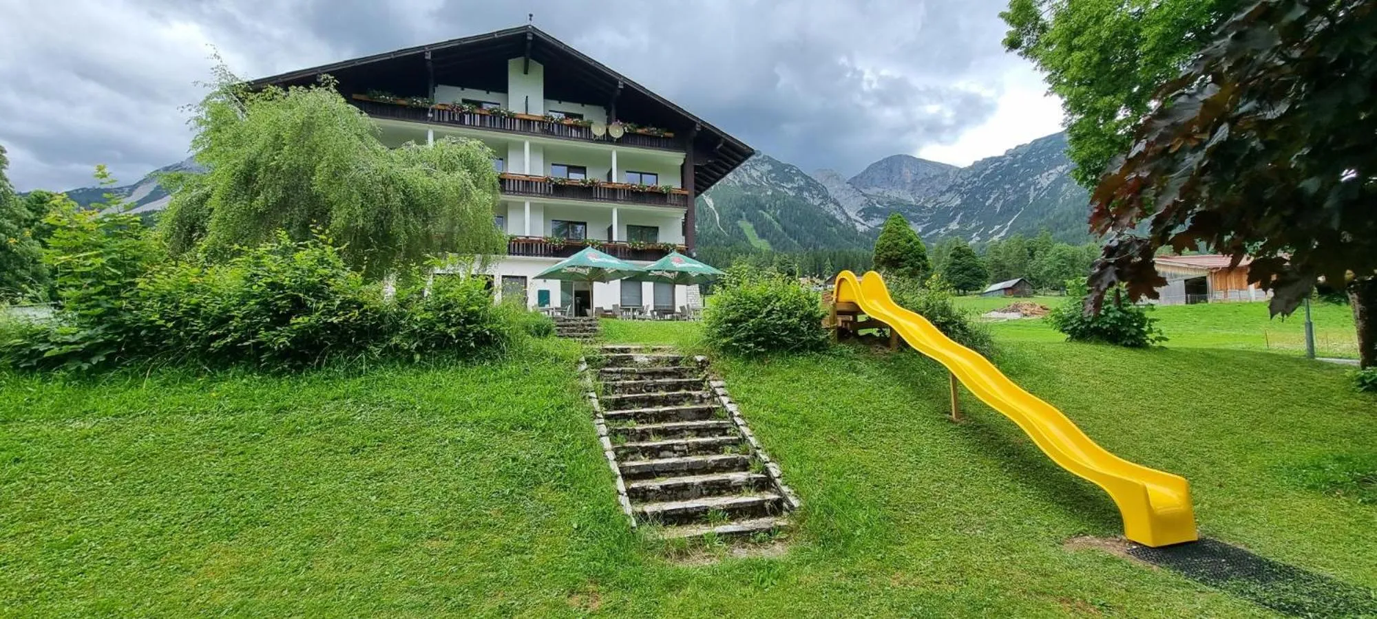 Children play ground in Hotel Stierer