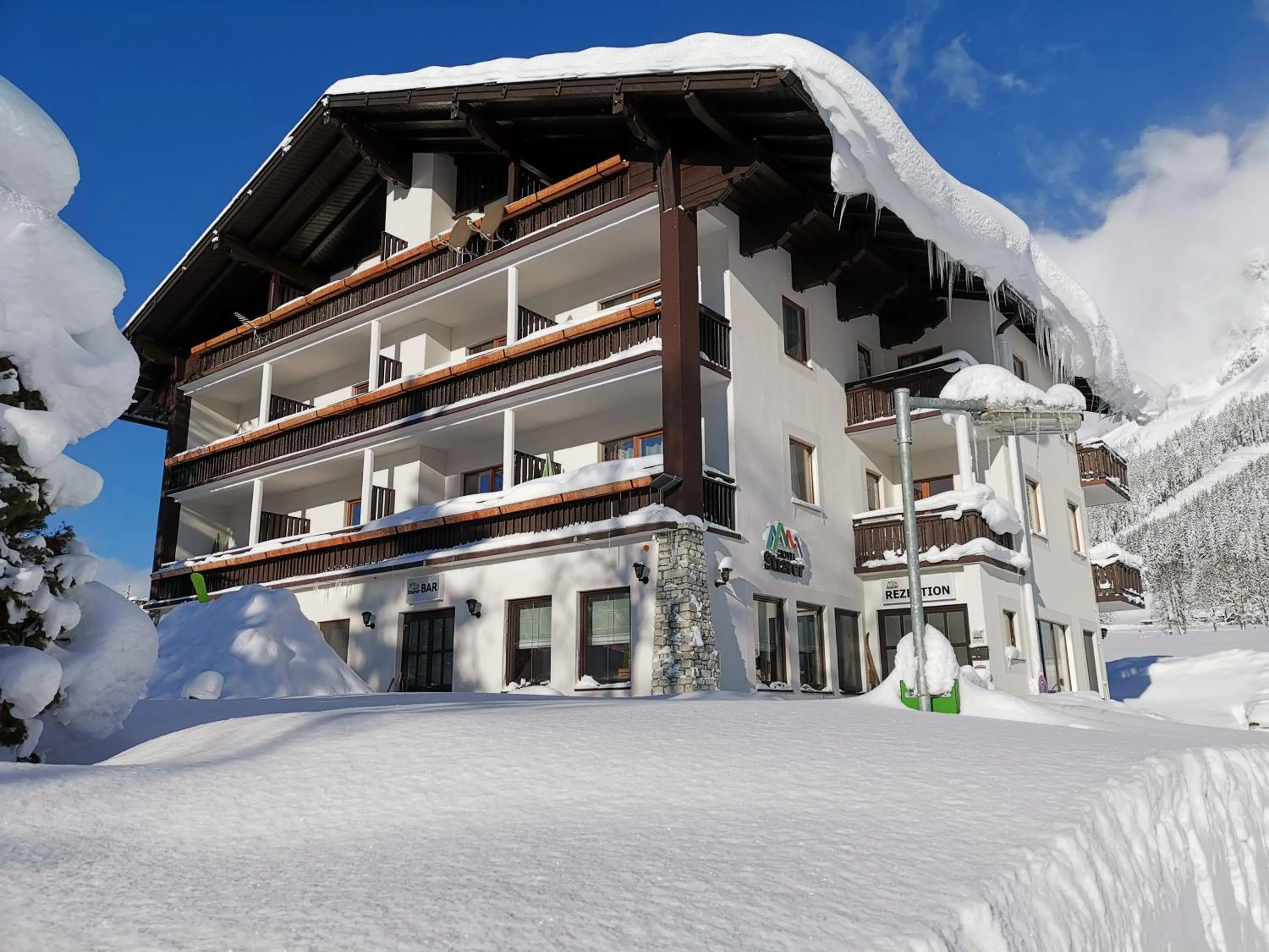 Property building in Hotel Stierer