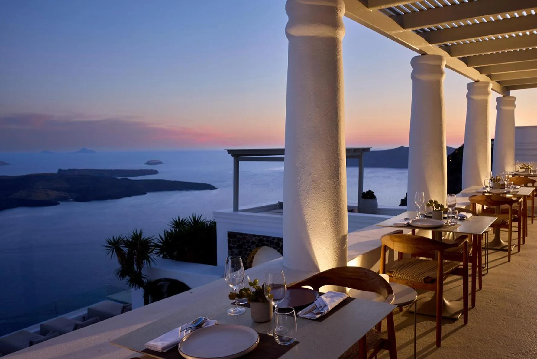 Restaurant/places to eat in Iconic Santorini, a Boutique Cave Hotel by Sandglass