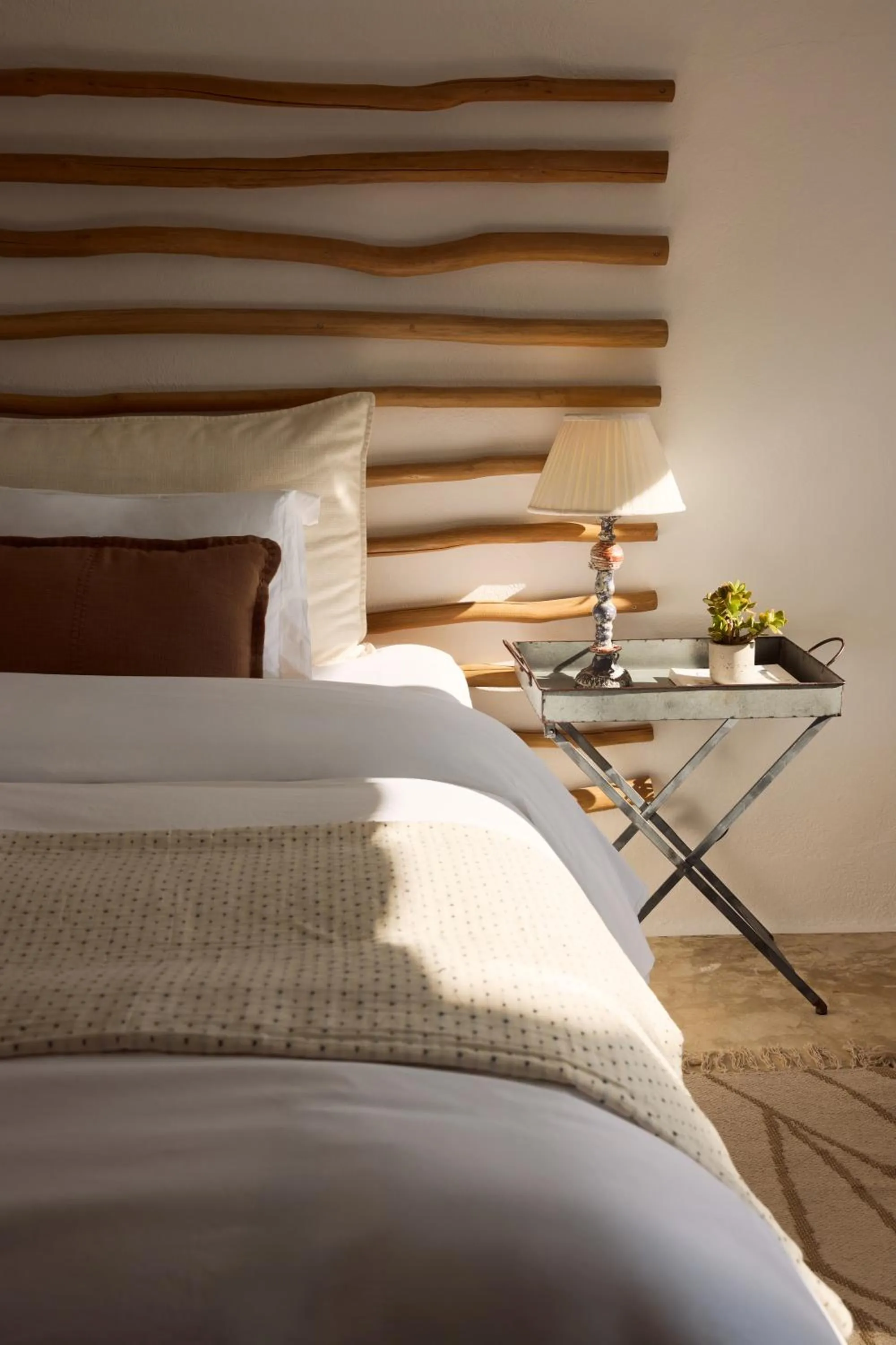 Bed in Iconic Santorini, a Boutique Cave Hotel by Sandglass