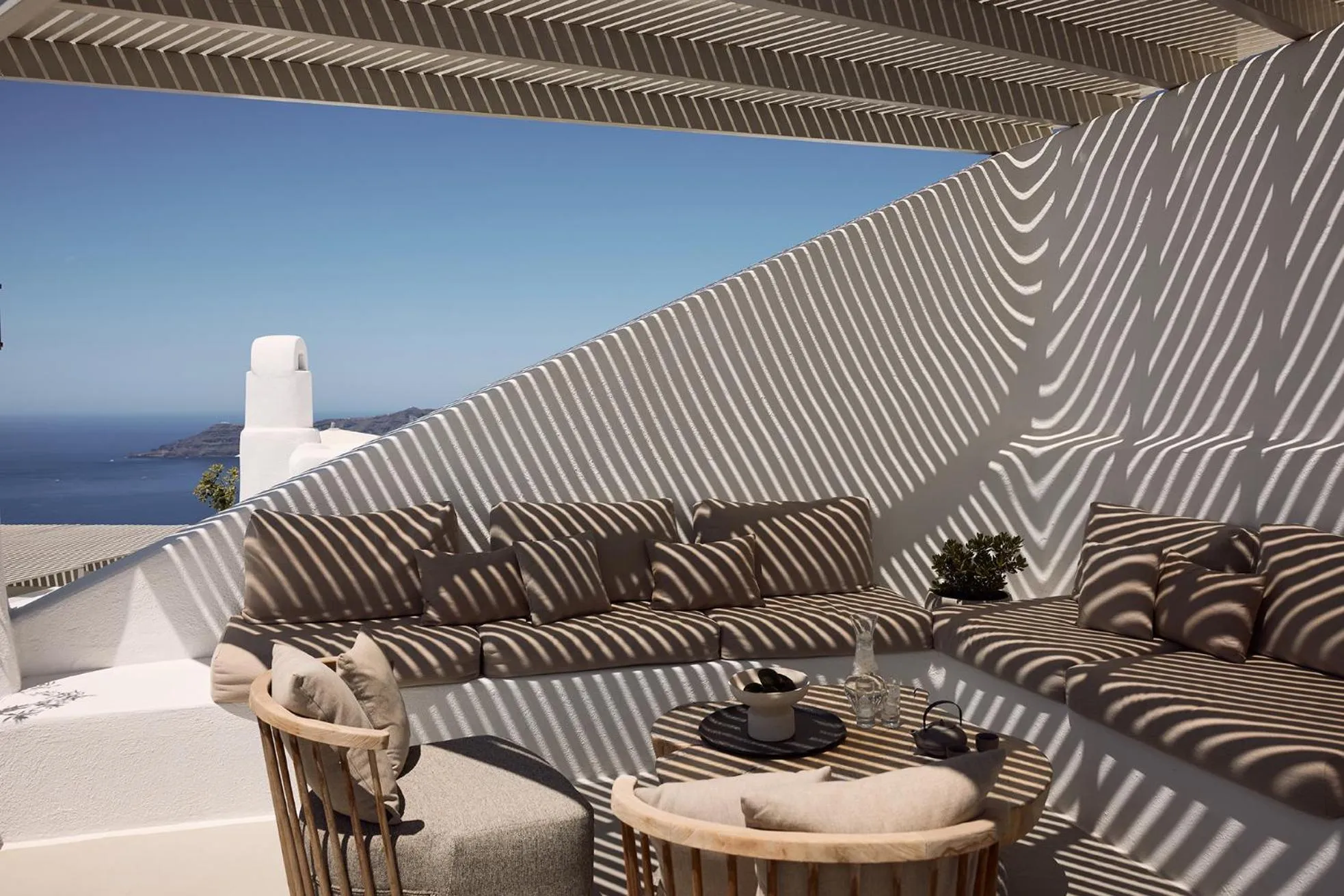 Lobby or reception in Iconic Santorini, a Boutique Cave Hotel by Sandglass