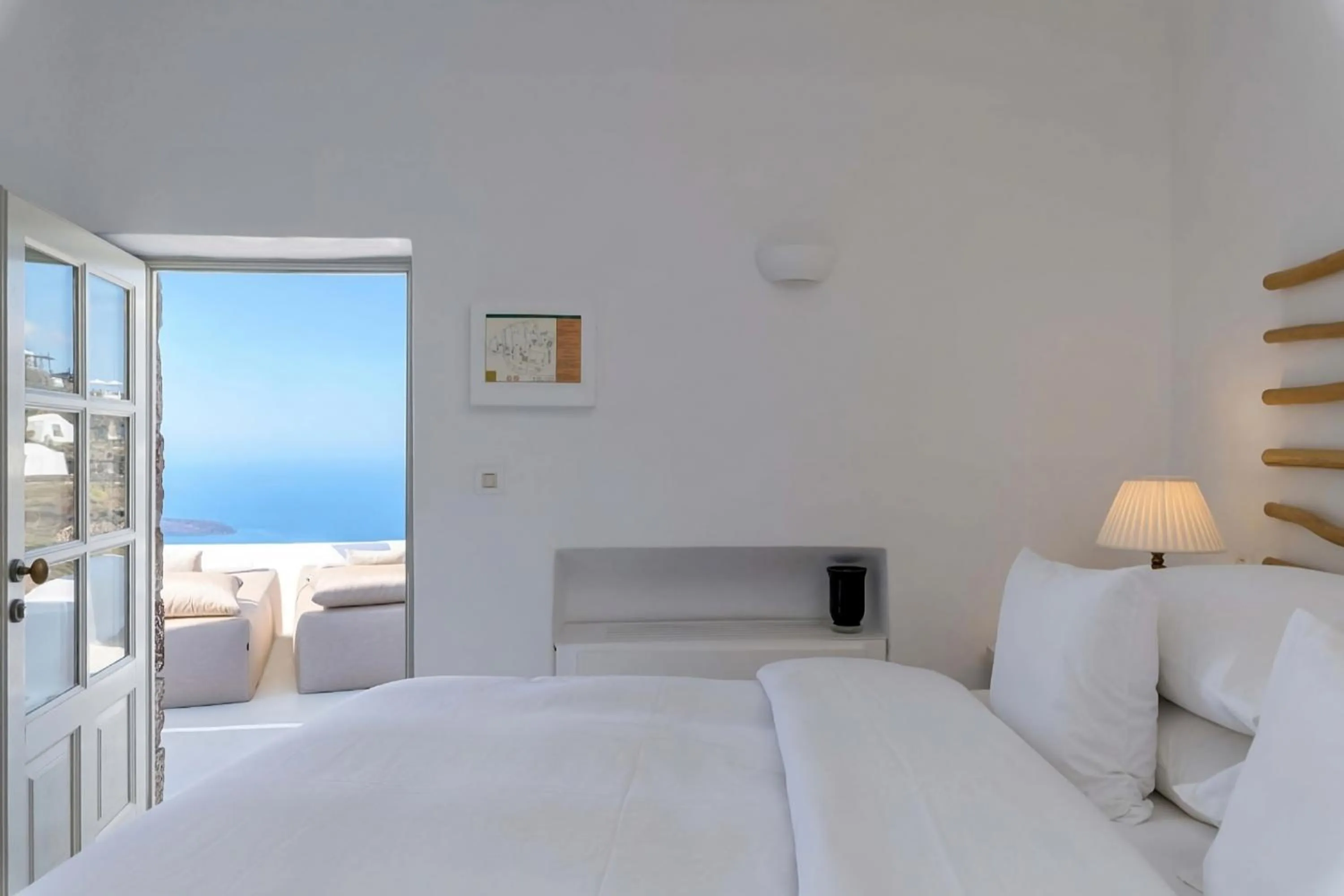 Natural landscape, Bed in Iconic Santorini, a Boutique Cave Hotel by Sandglass