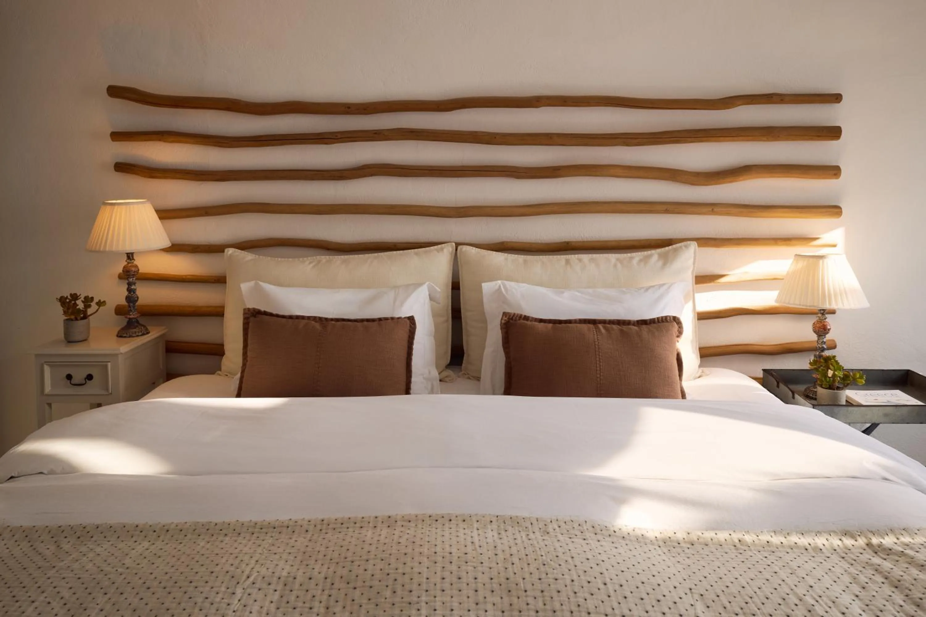 Bed in Iconic Santorini, a Boutique Cave Hotel by Sandglass