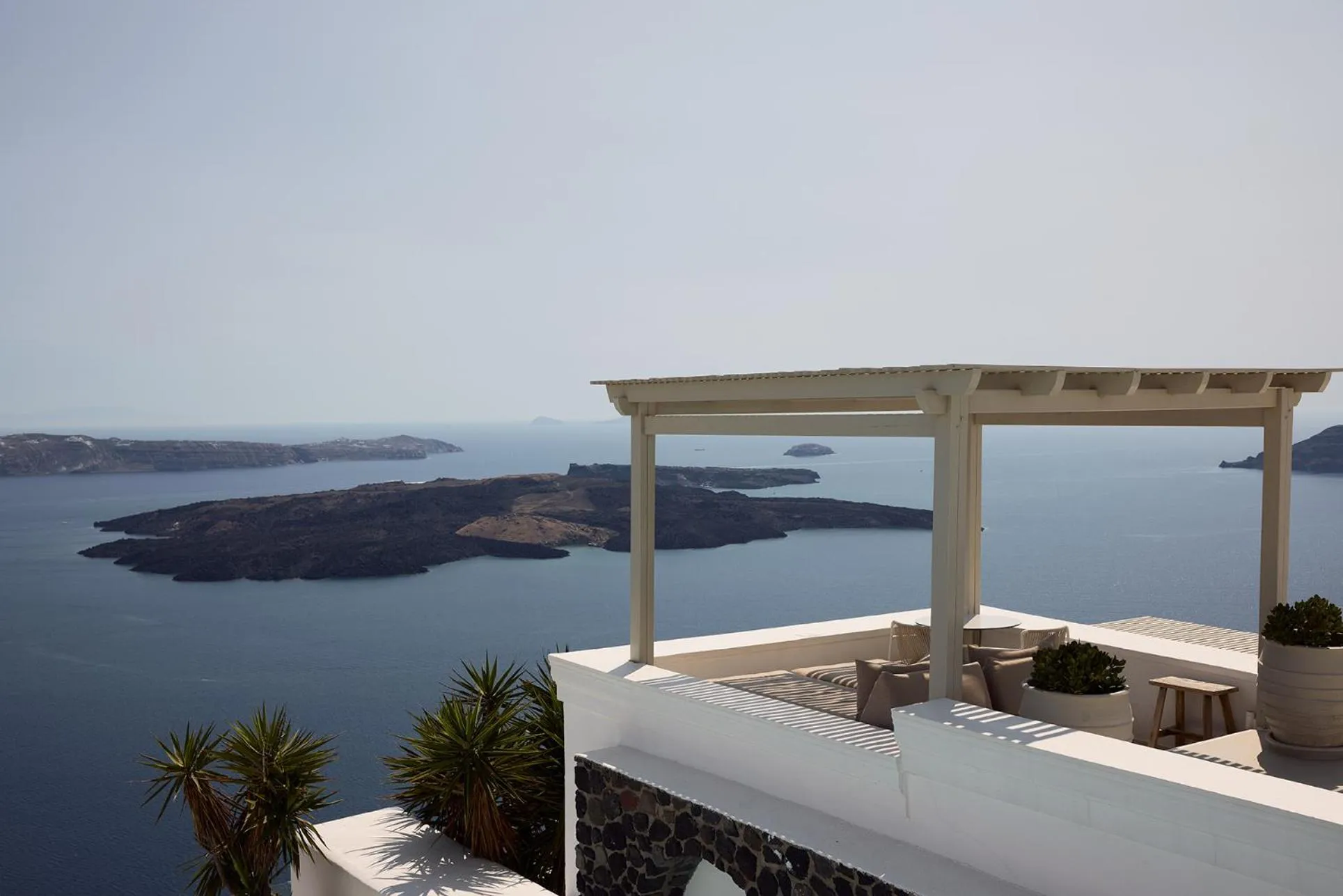 Balcony/Terrace in Iconic Santorini, a Boutique Cave Hotel by Sandglass