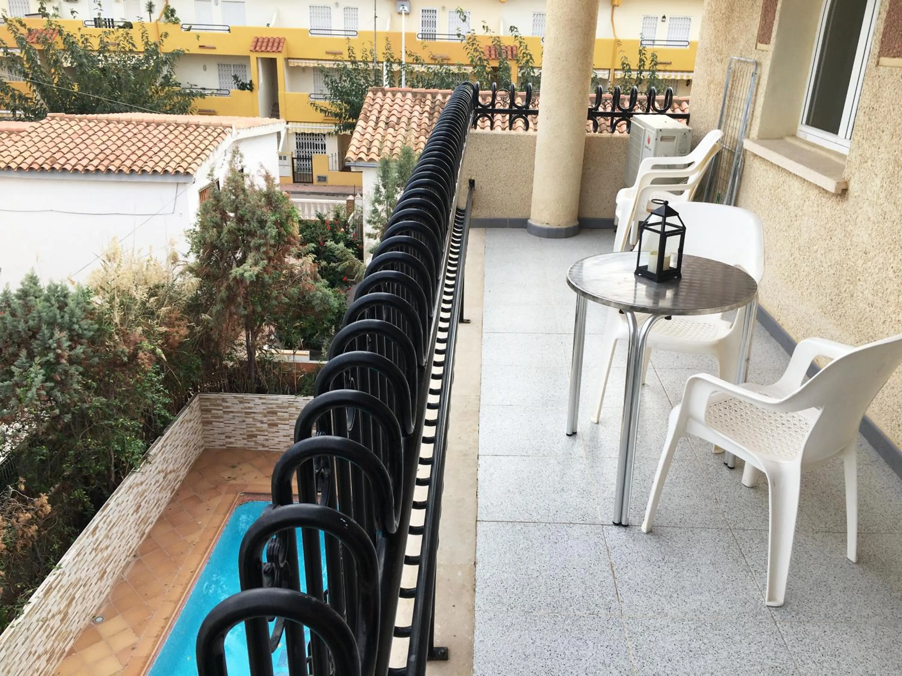 Balcony/Terrace in Apartamentos Doña Carmen 3000