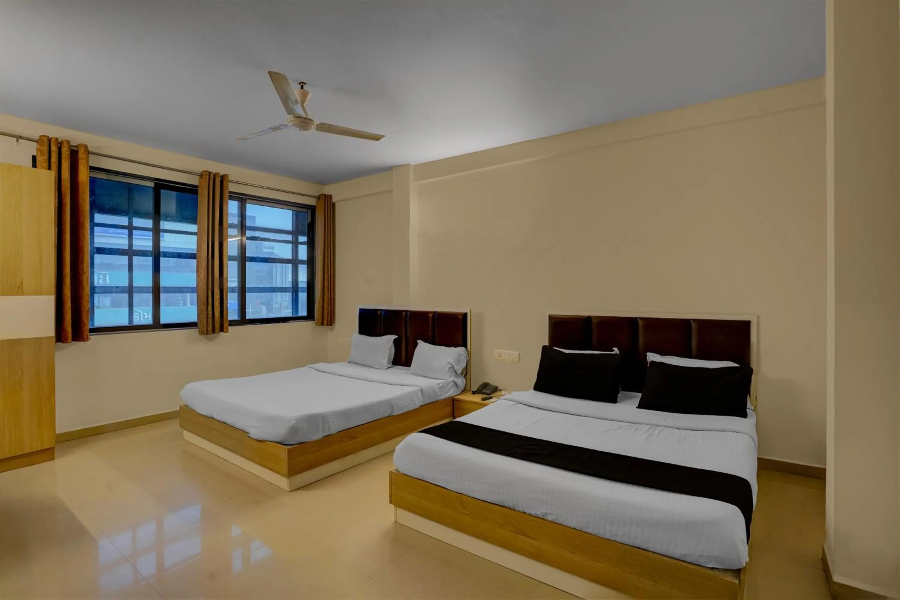 Bedroom, Bed in Hotel O Vapi GIDC Formerly Zion Inn