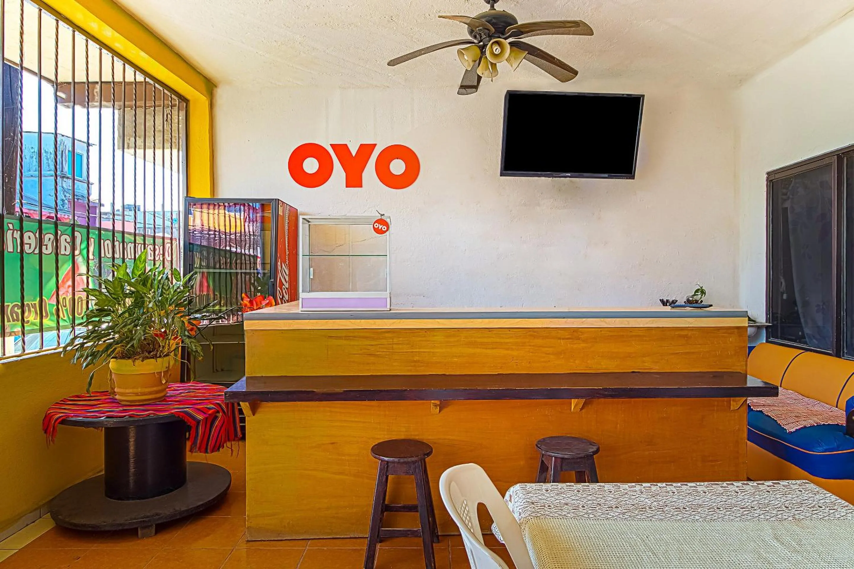 Lobby or reception in OYO Hotel Posada Los Faroles,Tabasco