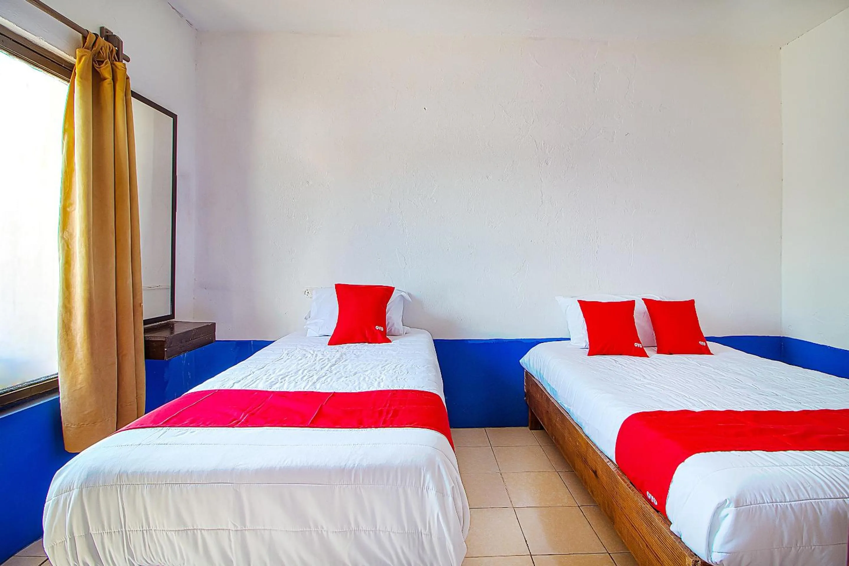 Bedroom, Bed in OYO Hotel Posada Los Faroles,Tabasco