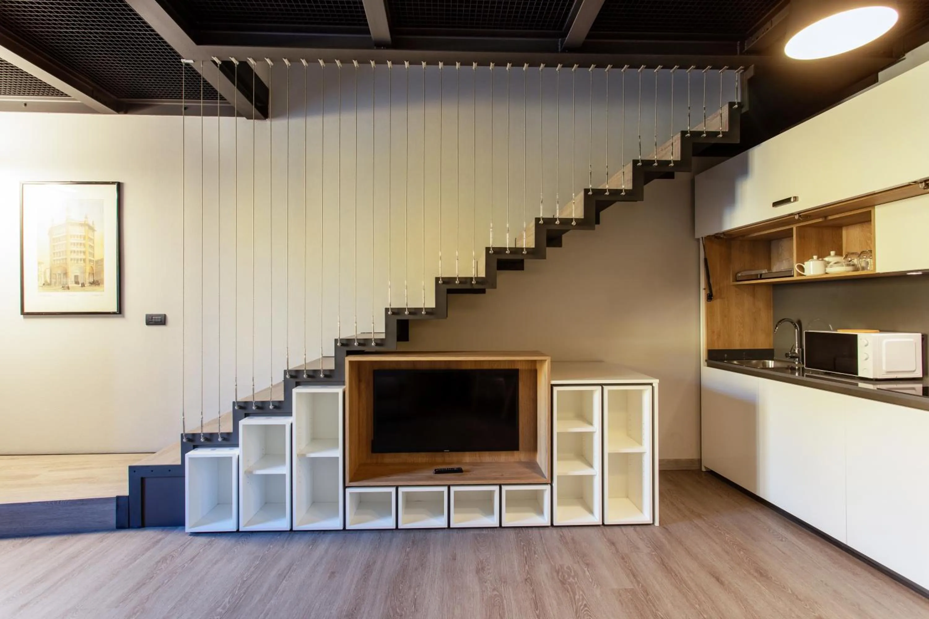 Kitchen or kitchenette in Palazzo Le Poste - Suite and Apartments