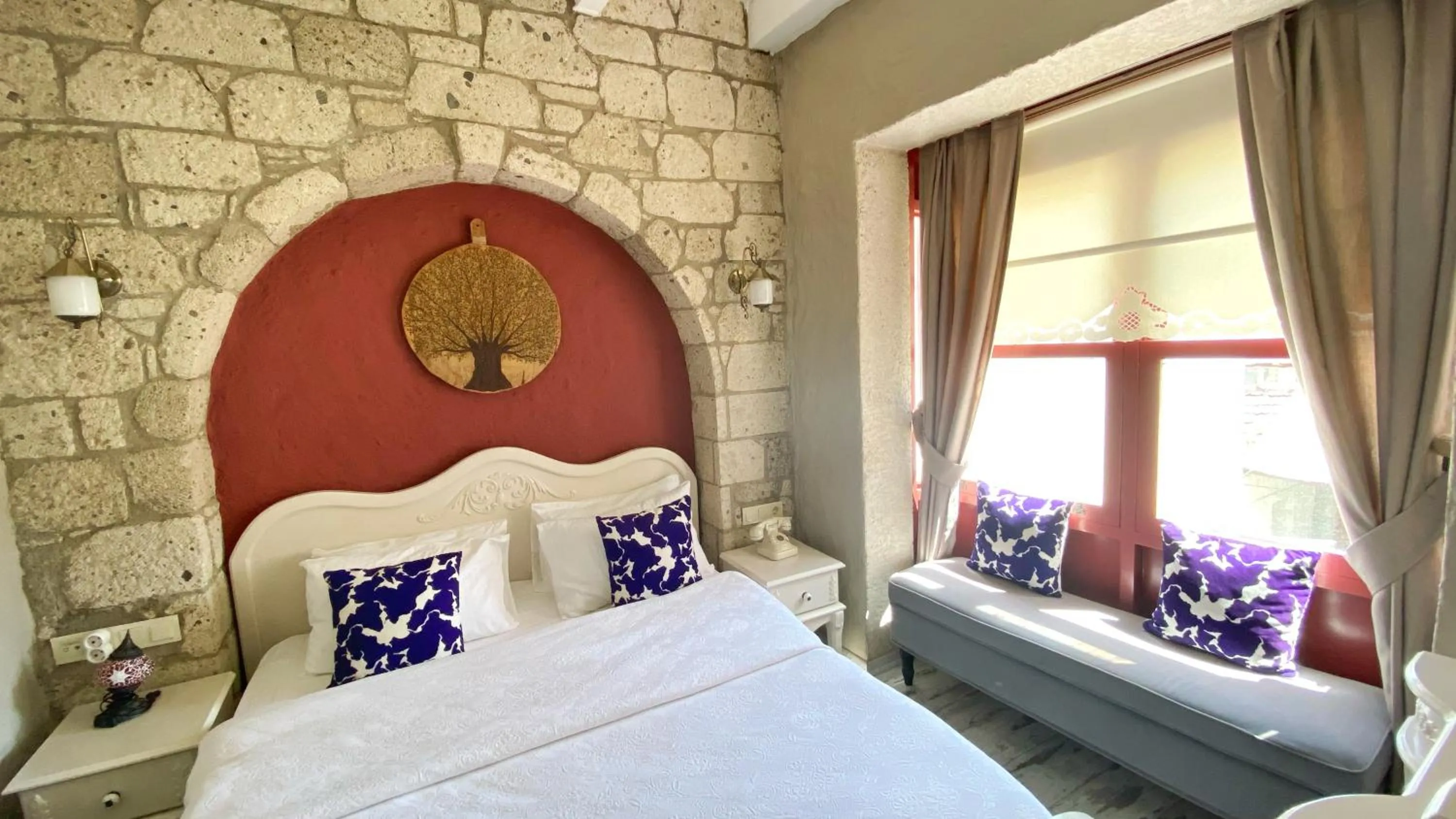 Photo of the whole room, Bed in Rue d'Azur Alaçatı