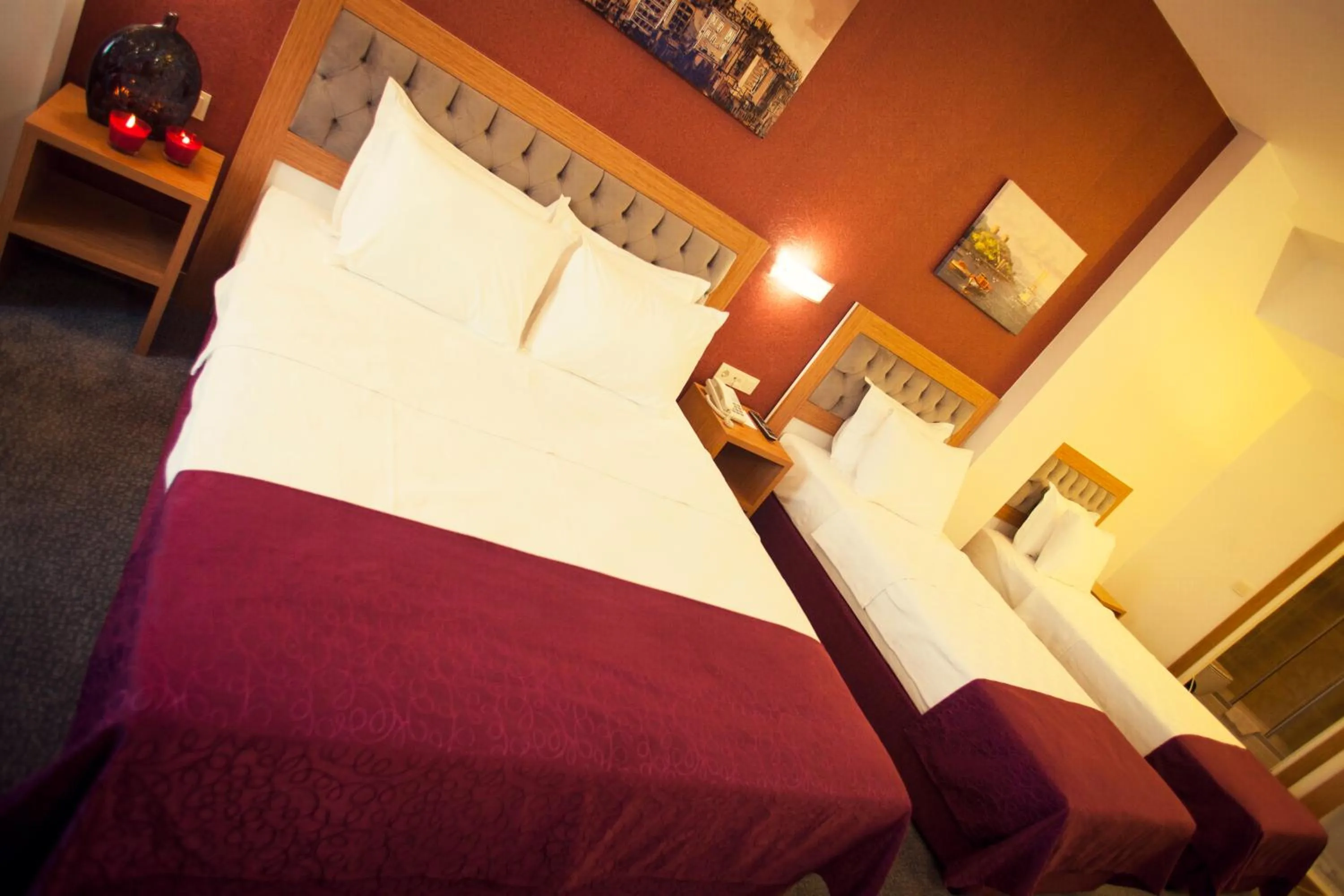 Bedroom in Helikon Business Hotel