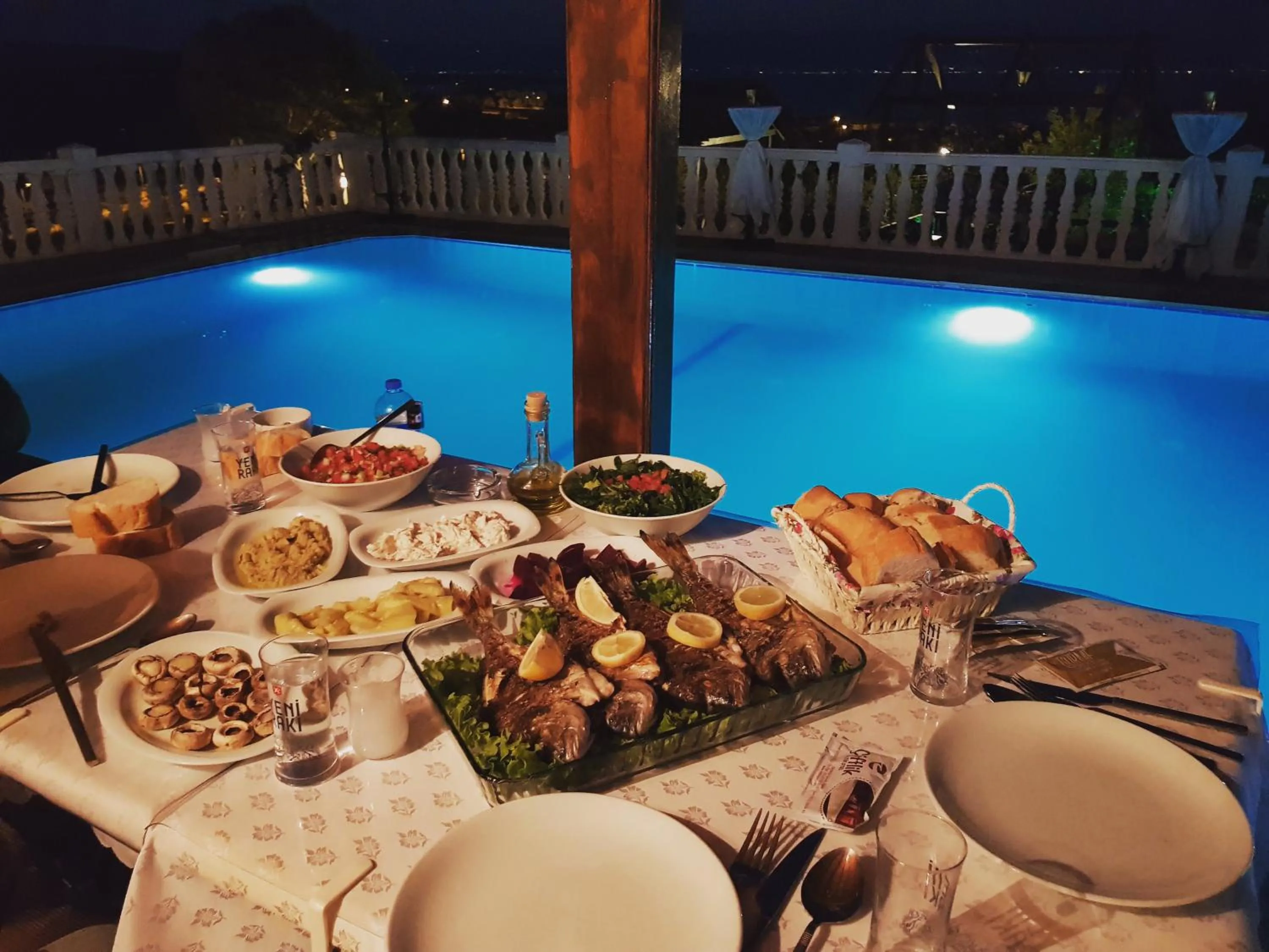 Food and drinks in Ciftlik Hotel