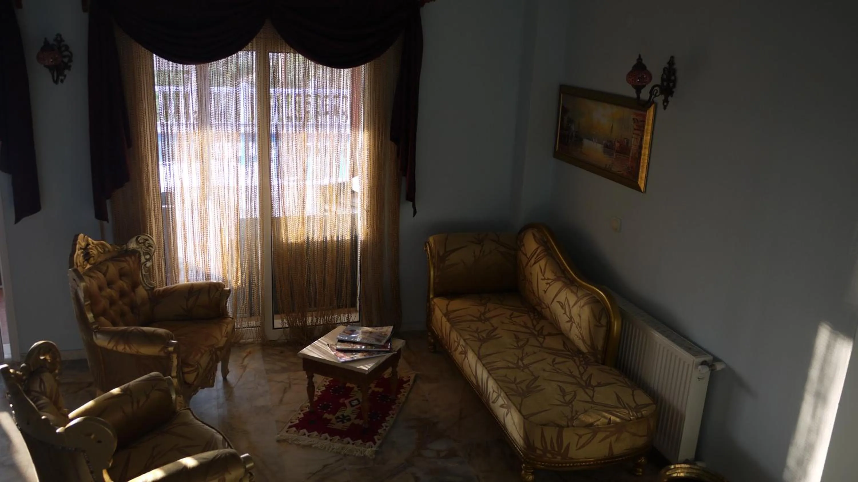 Seating area in Ciftlik Hotel