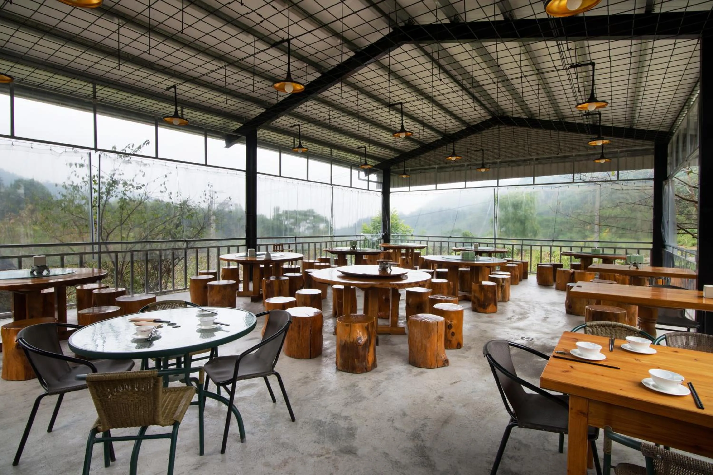 Restaurant/places to eat in Nantou Xitou Riverside Homestay B&B