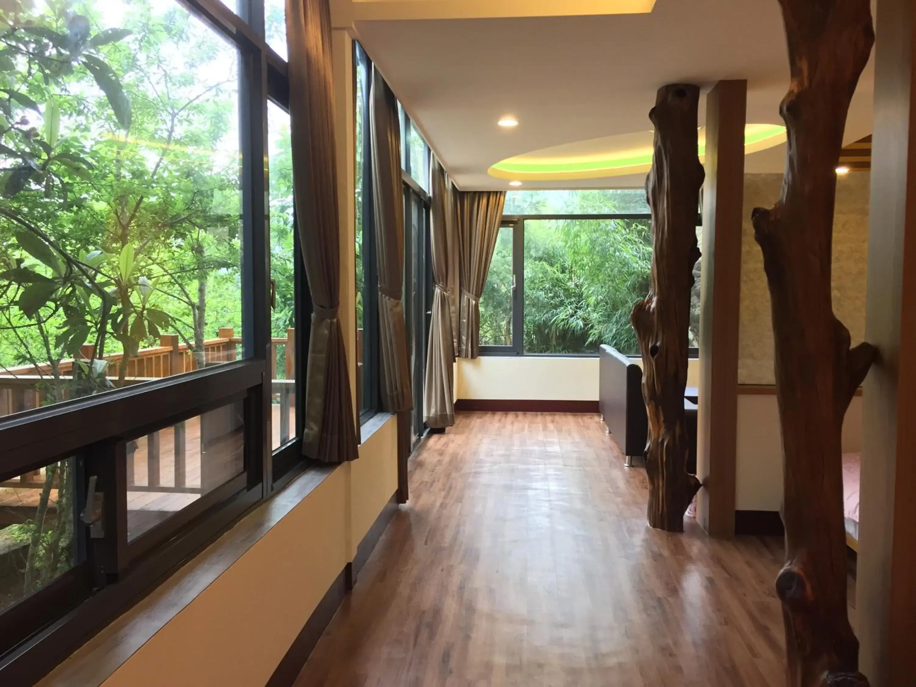 Deluxe Queen Room with Two Queen Beds in Nantou Xitou Riverside Homestay B&B Deluxe Queen Room with Two Queen Beds in Nantou Xitou Riverside Homestay B&B