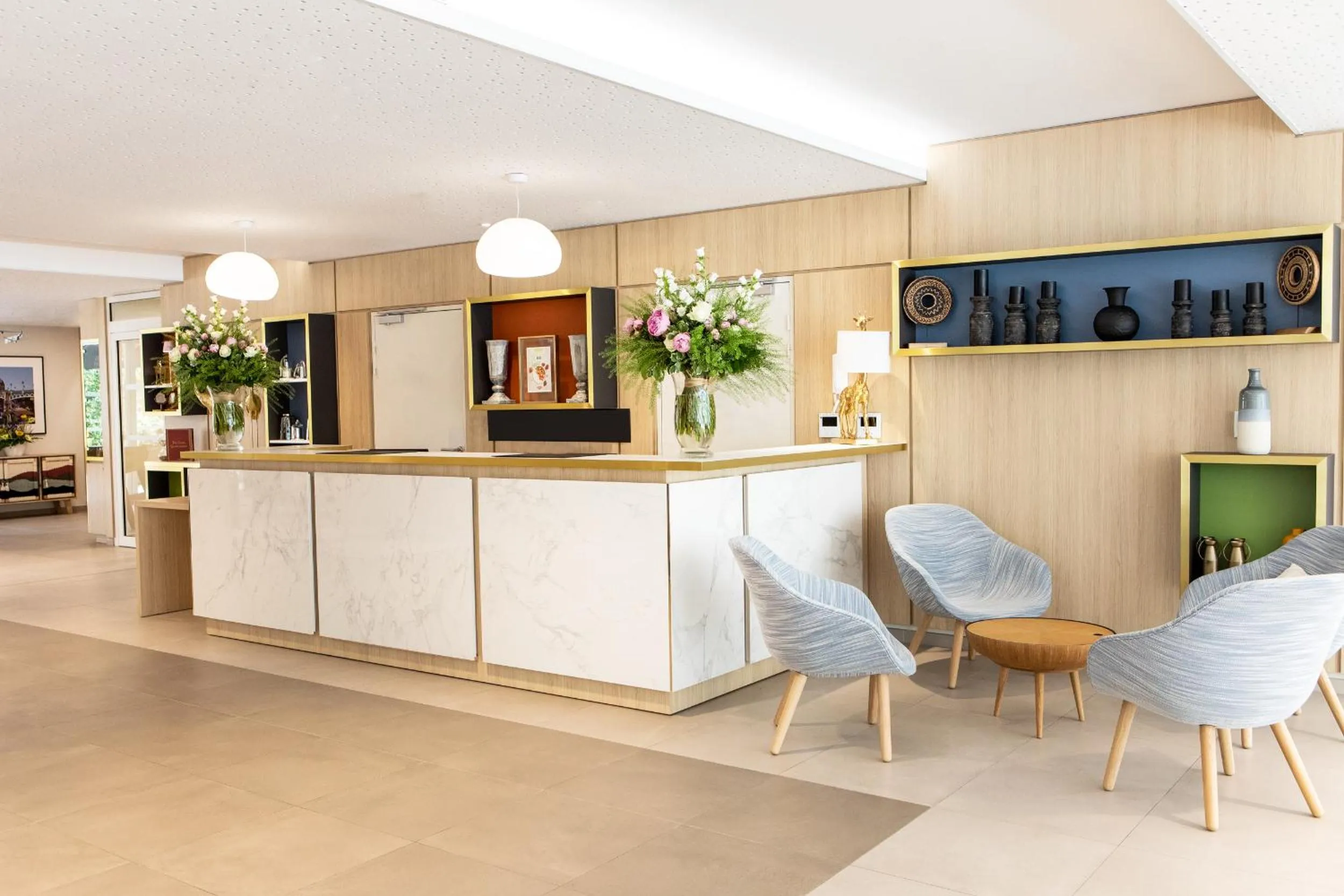 Lobby or reception in Residhome Toulouse Ponts Jumeaux