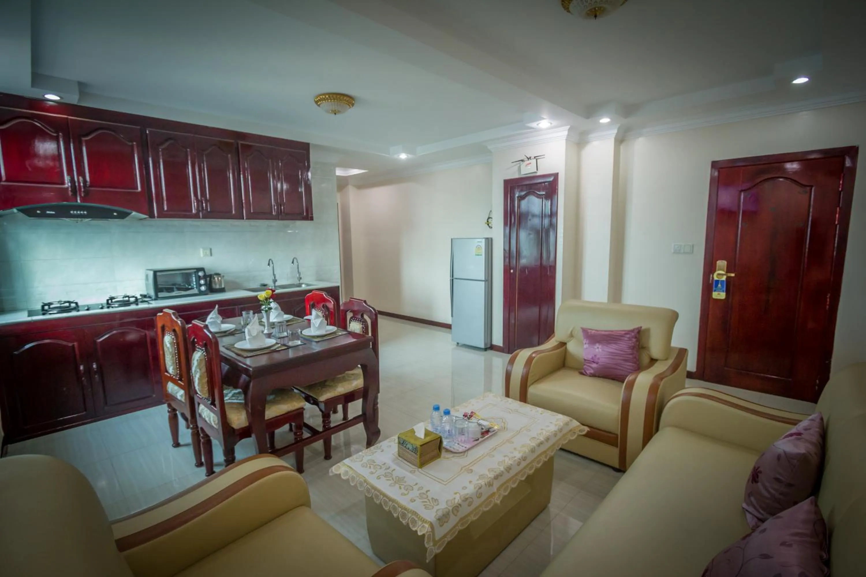 Living room in Good Luck Day Hotel & Apartment