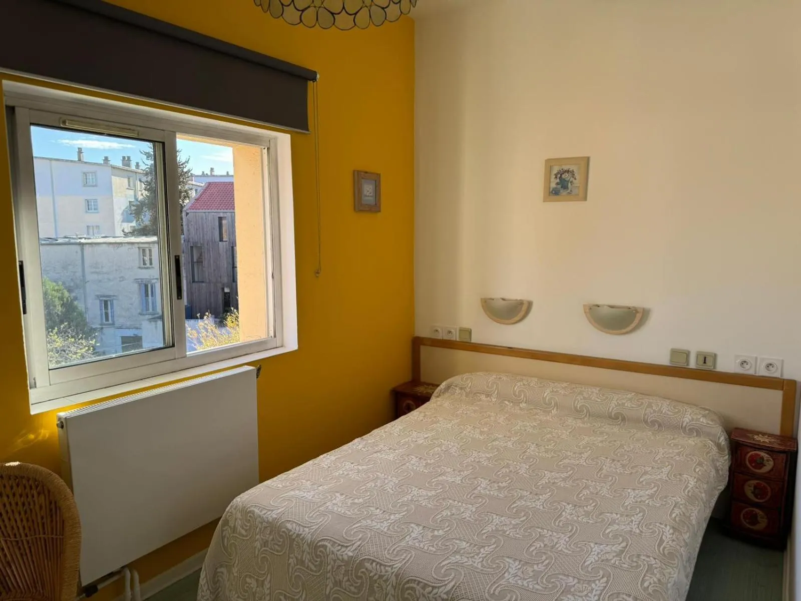 Bed in Hotel Acapulco