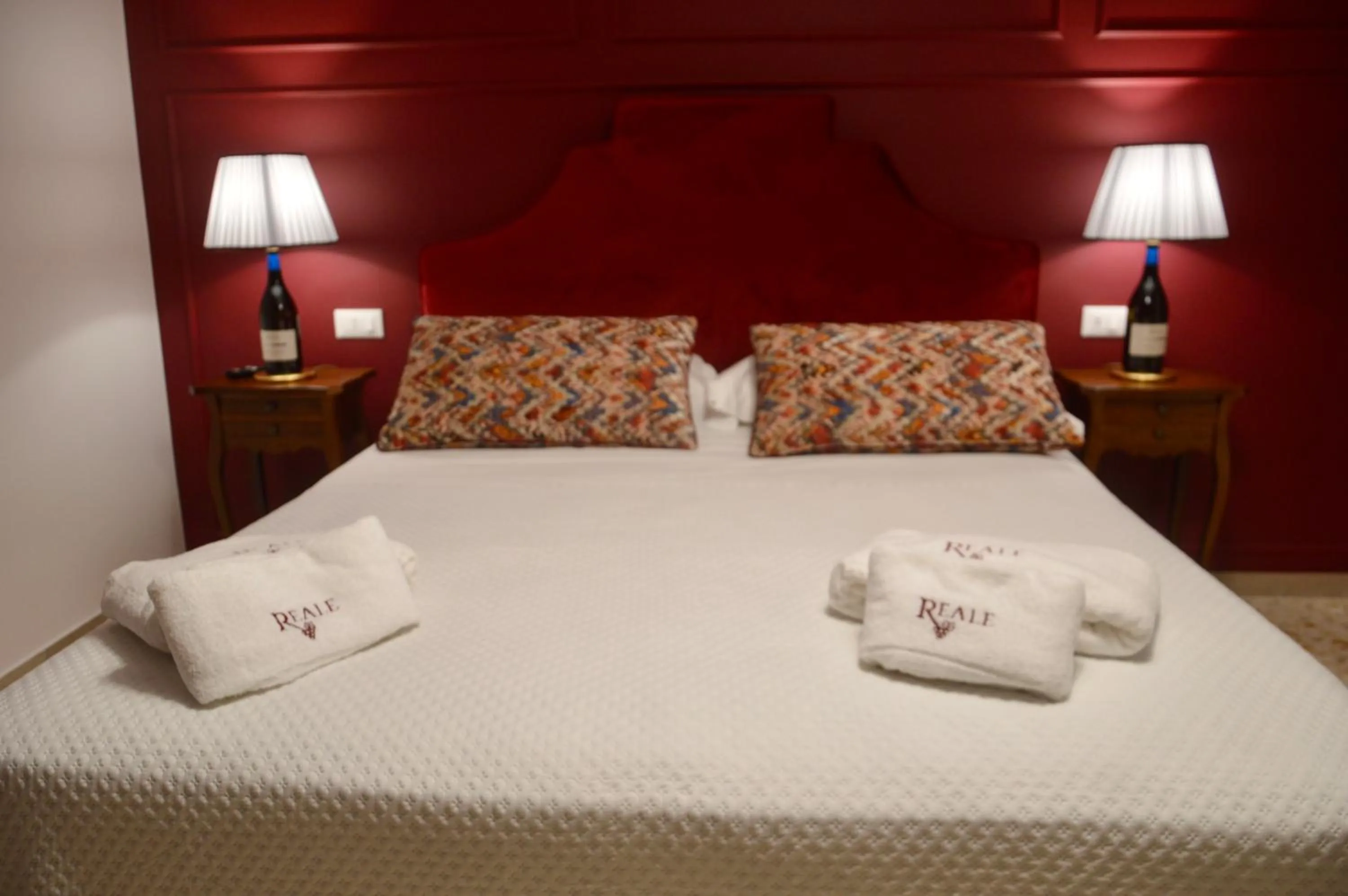 Bedroom in Reale Wine Resort