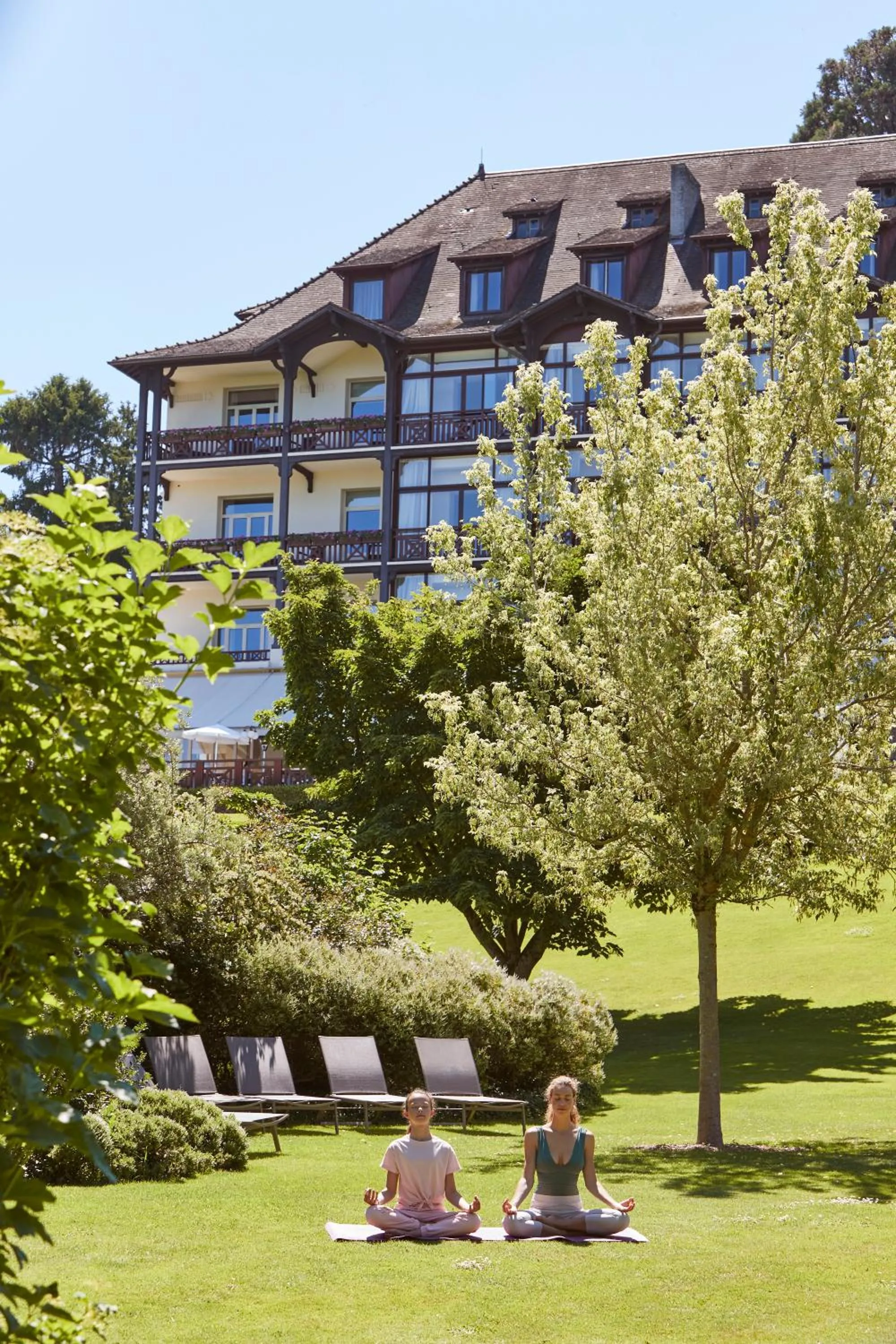 Property building in Hôtel Ermitage