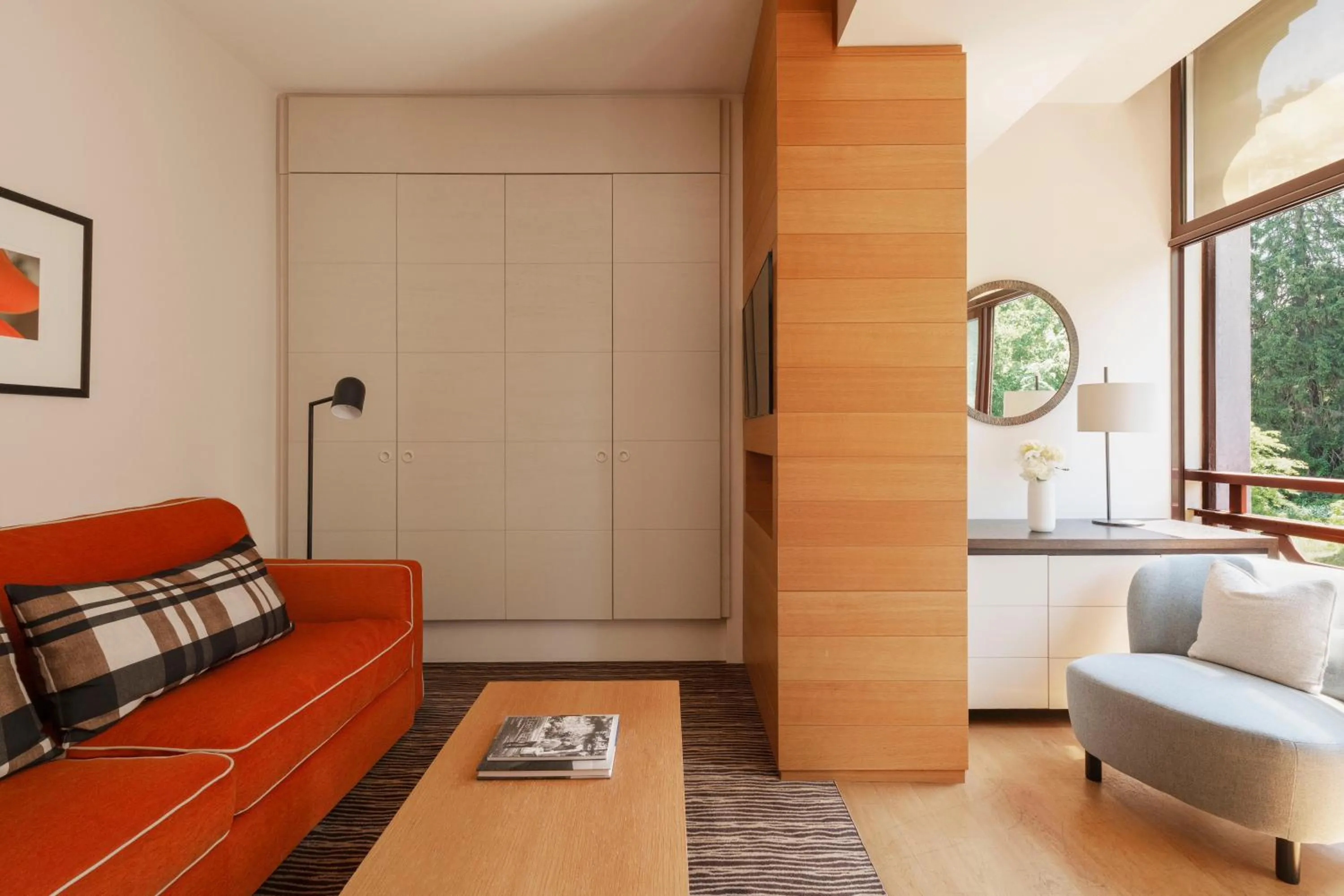 Living room in Hôtel Ermitage