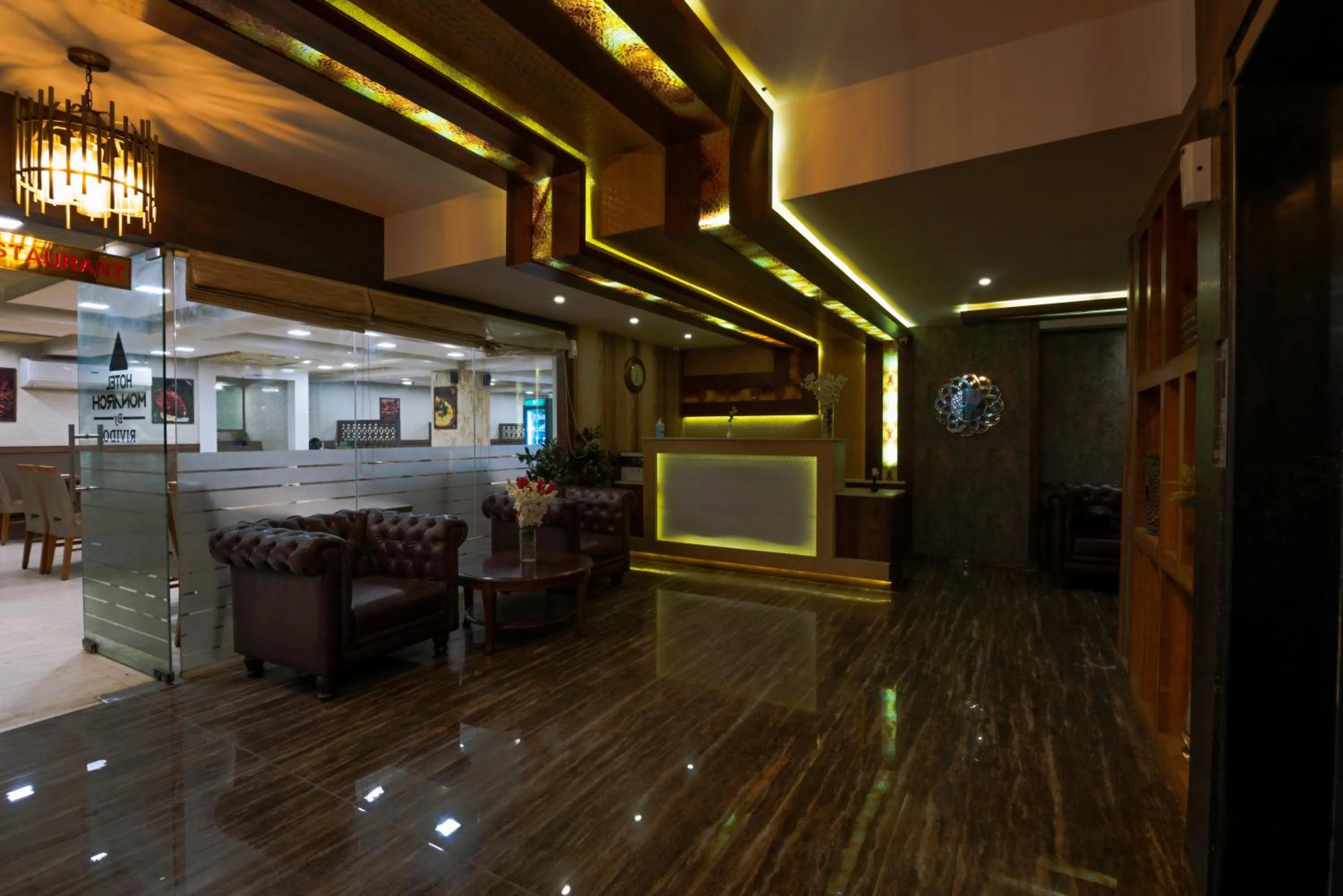 Lobby or reception in Hotel Monarch International