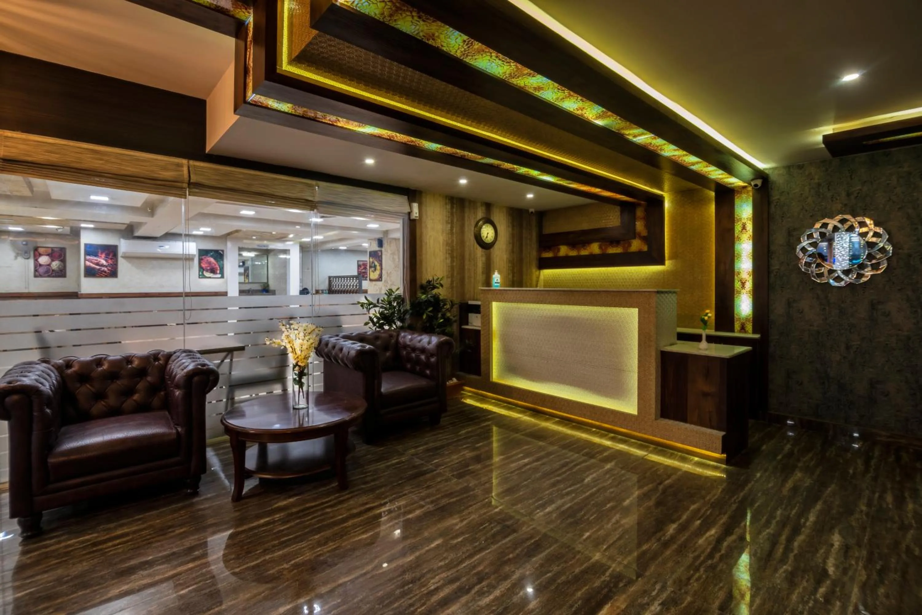 Lobby or reception in Hotel Monarch International