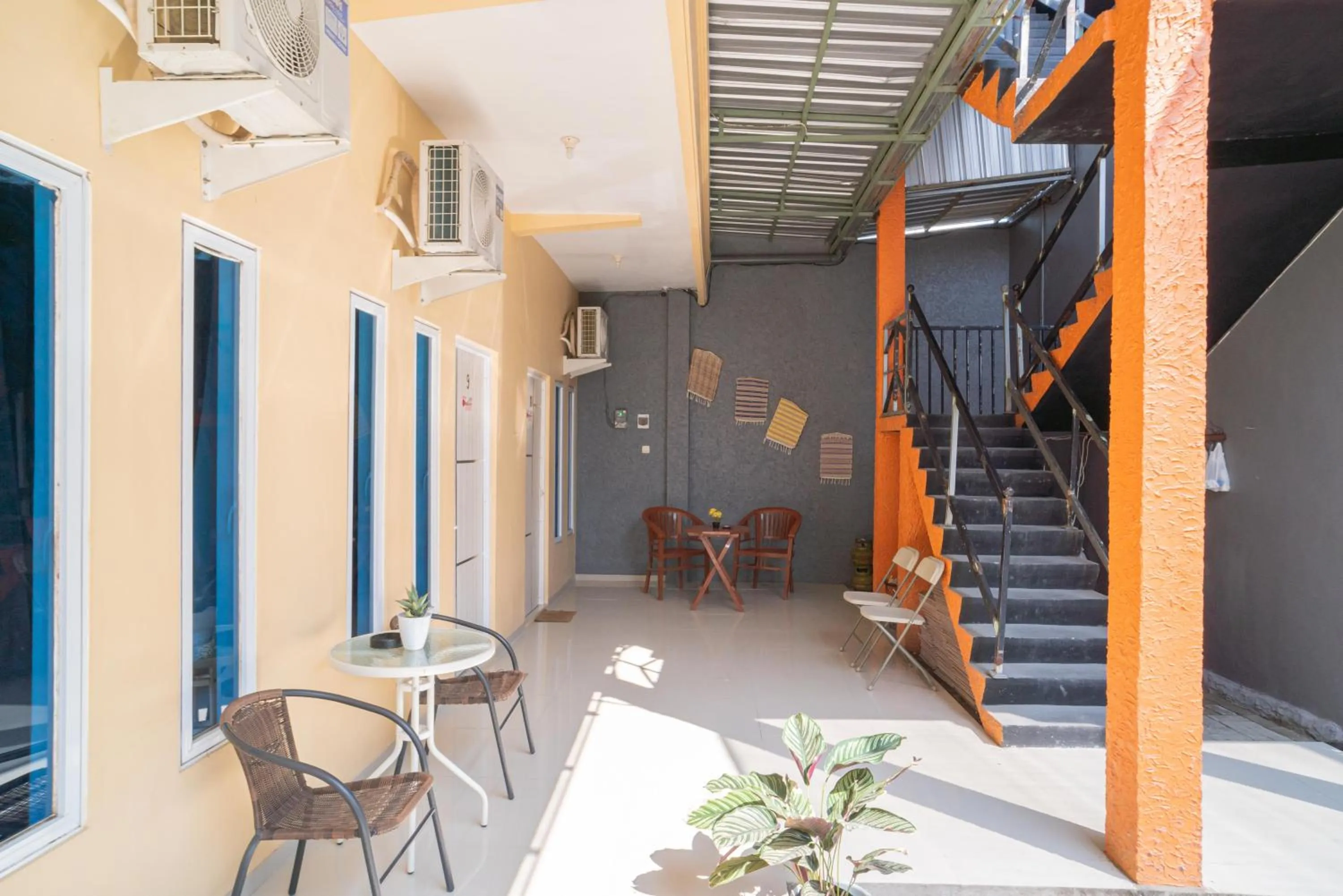 Patio in RedDoorz Syariah At Winong Nganjuk