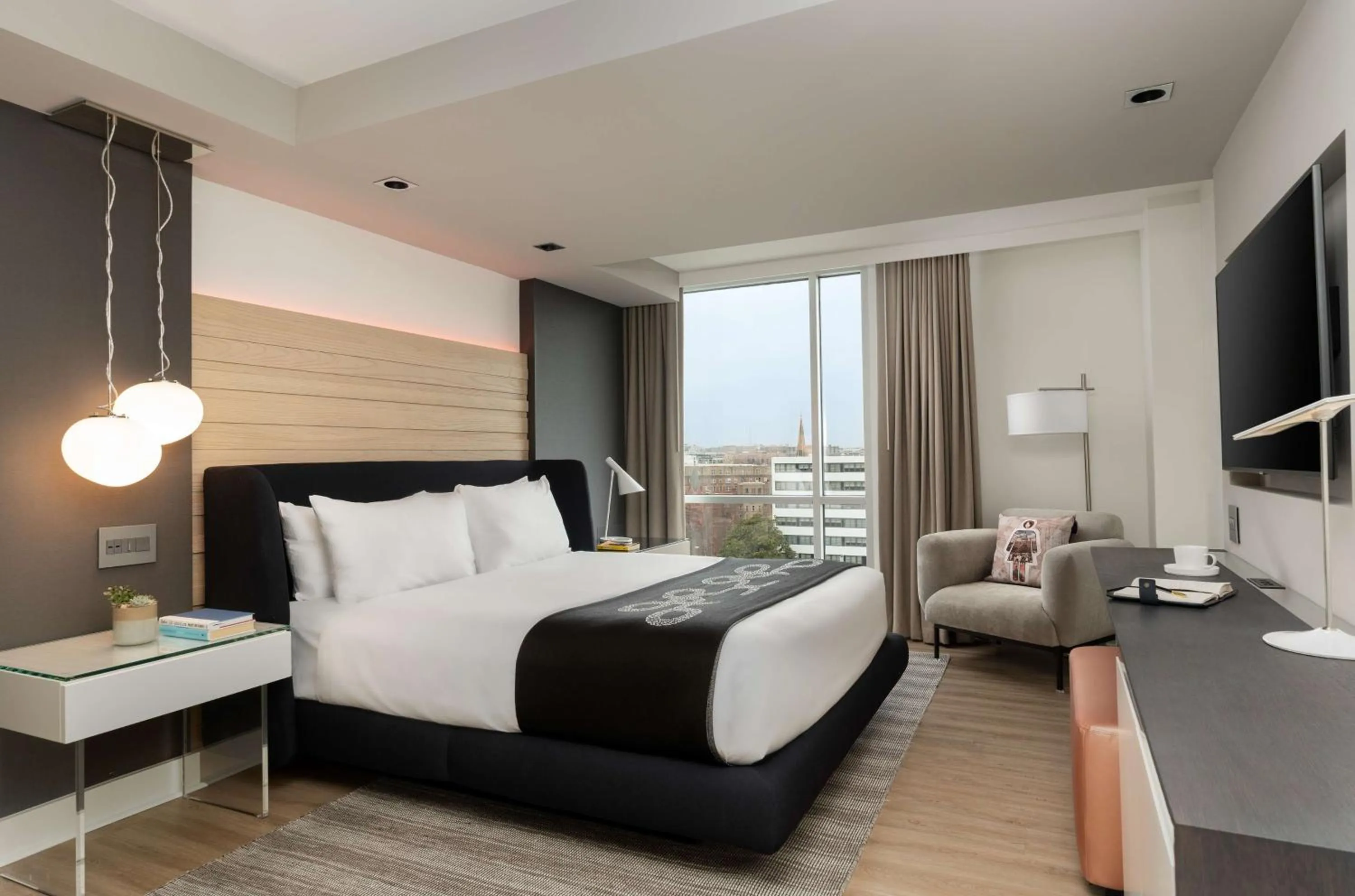 Property building, Bed in Hotel Zena Washington DC