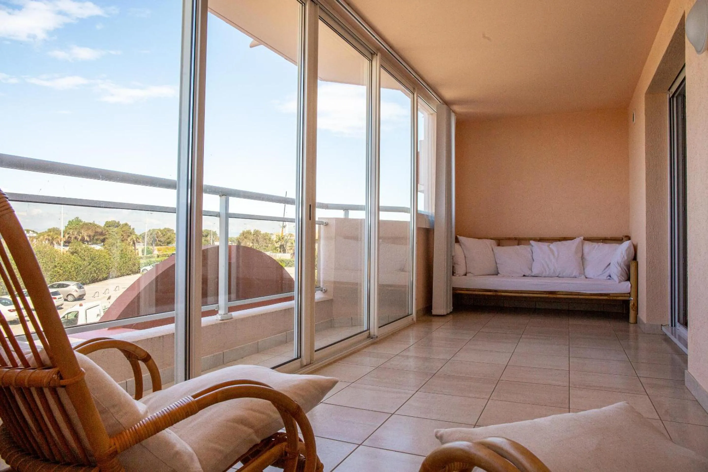 Bed in Résidence Les Flamants Roses