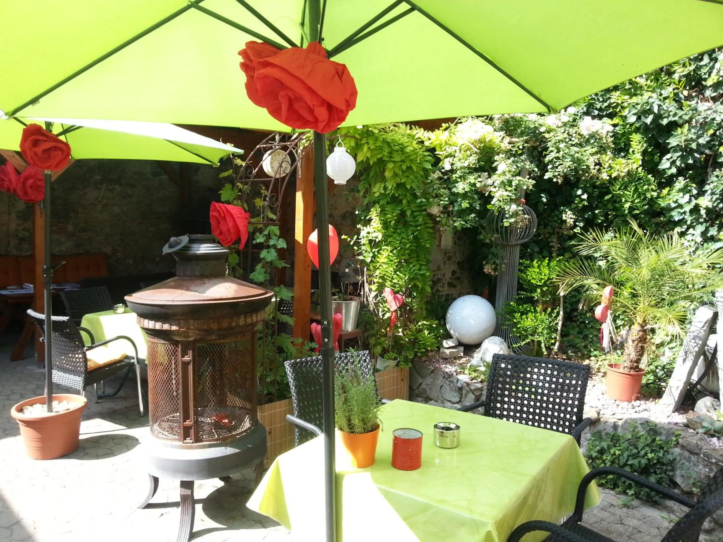 Garden in Landgasthof Sonne