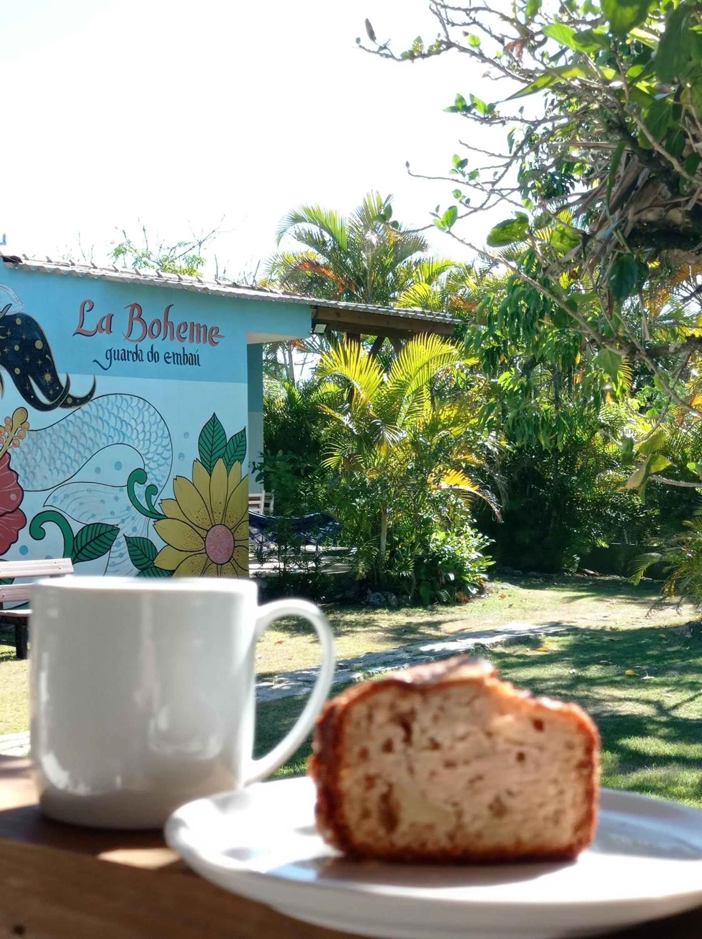 Natural landscape in Pousada la Boheme Guarda do Embaú - SC